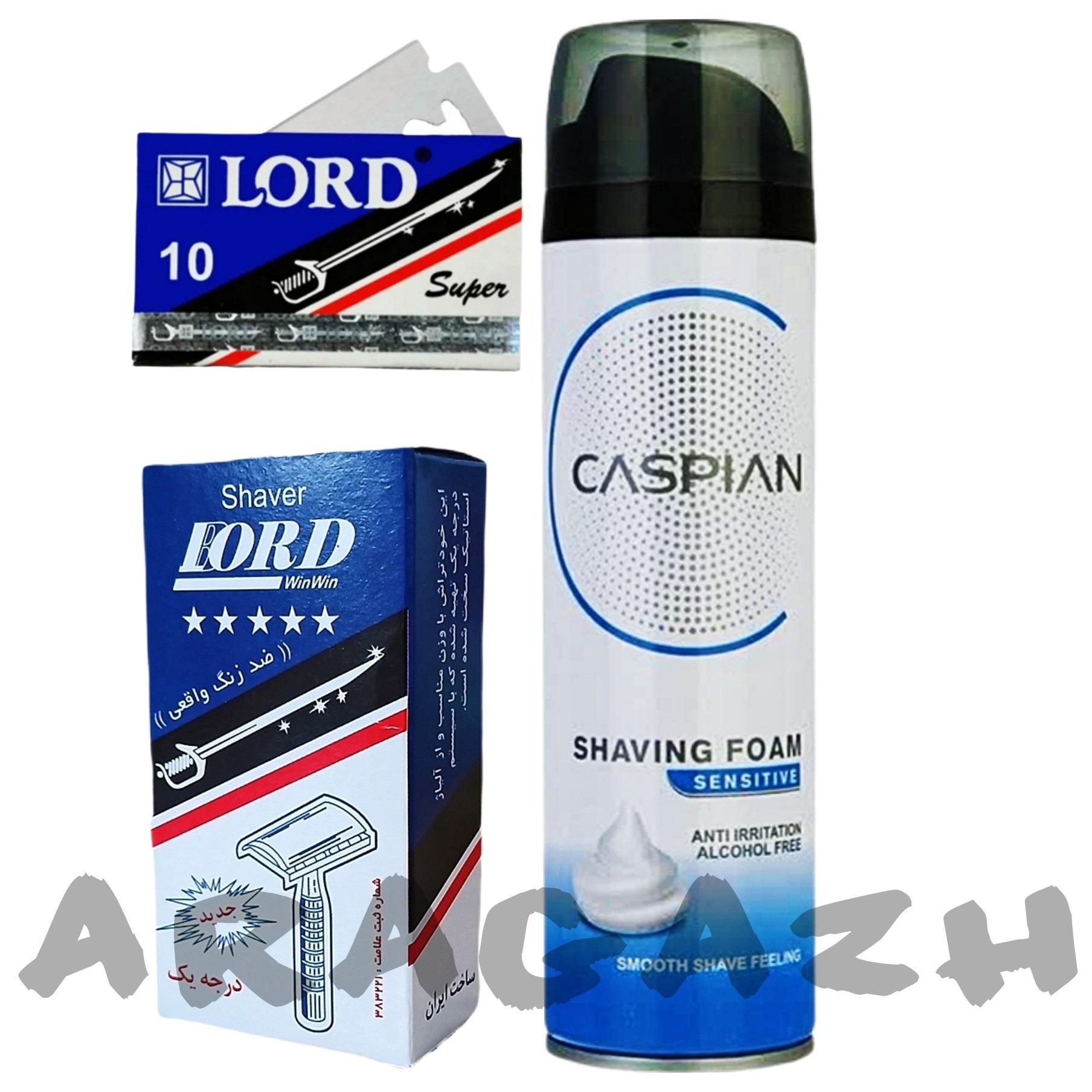 ست اصلاح سنتی آقایان (فوم.خودتراش.تیغ سنتی)