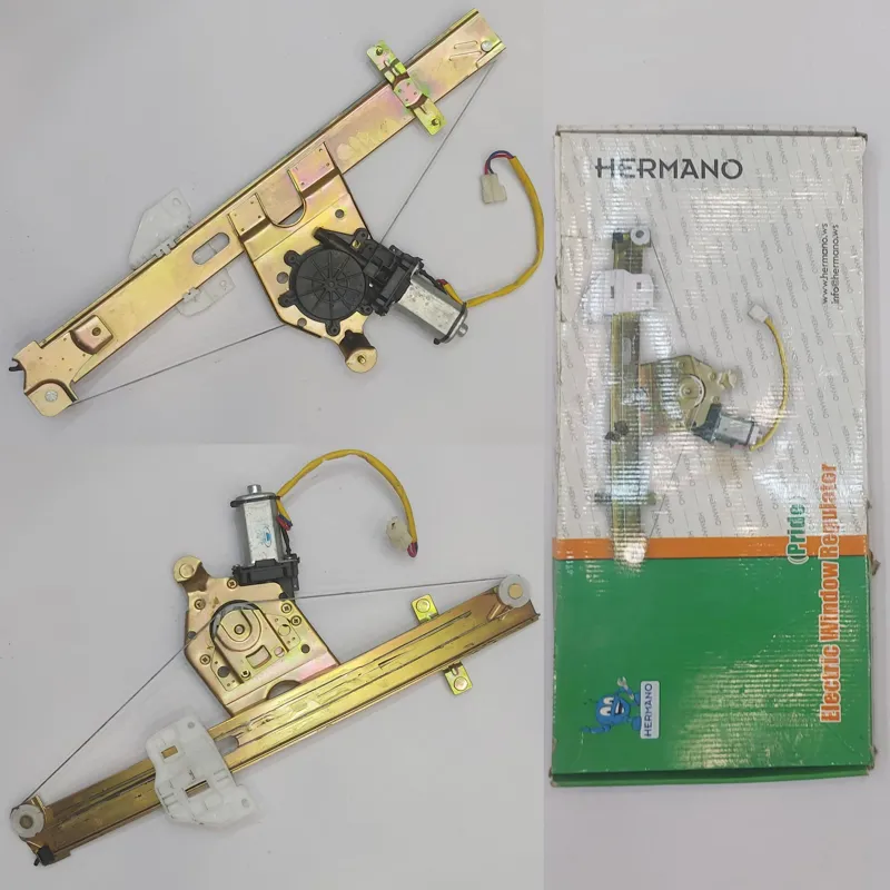 مجموعه کامل شیشه بالابر برقی جلو سمت راننده پراید