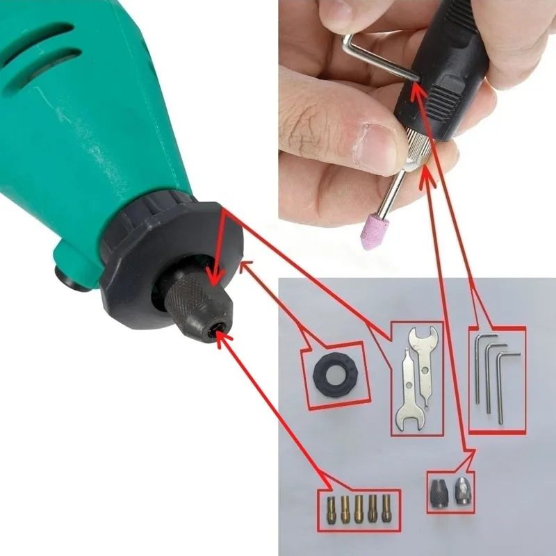 مجموعه سری ، آچار ، مهره و کلت یدکی فرز انگشتی