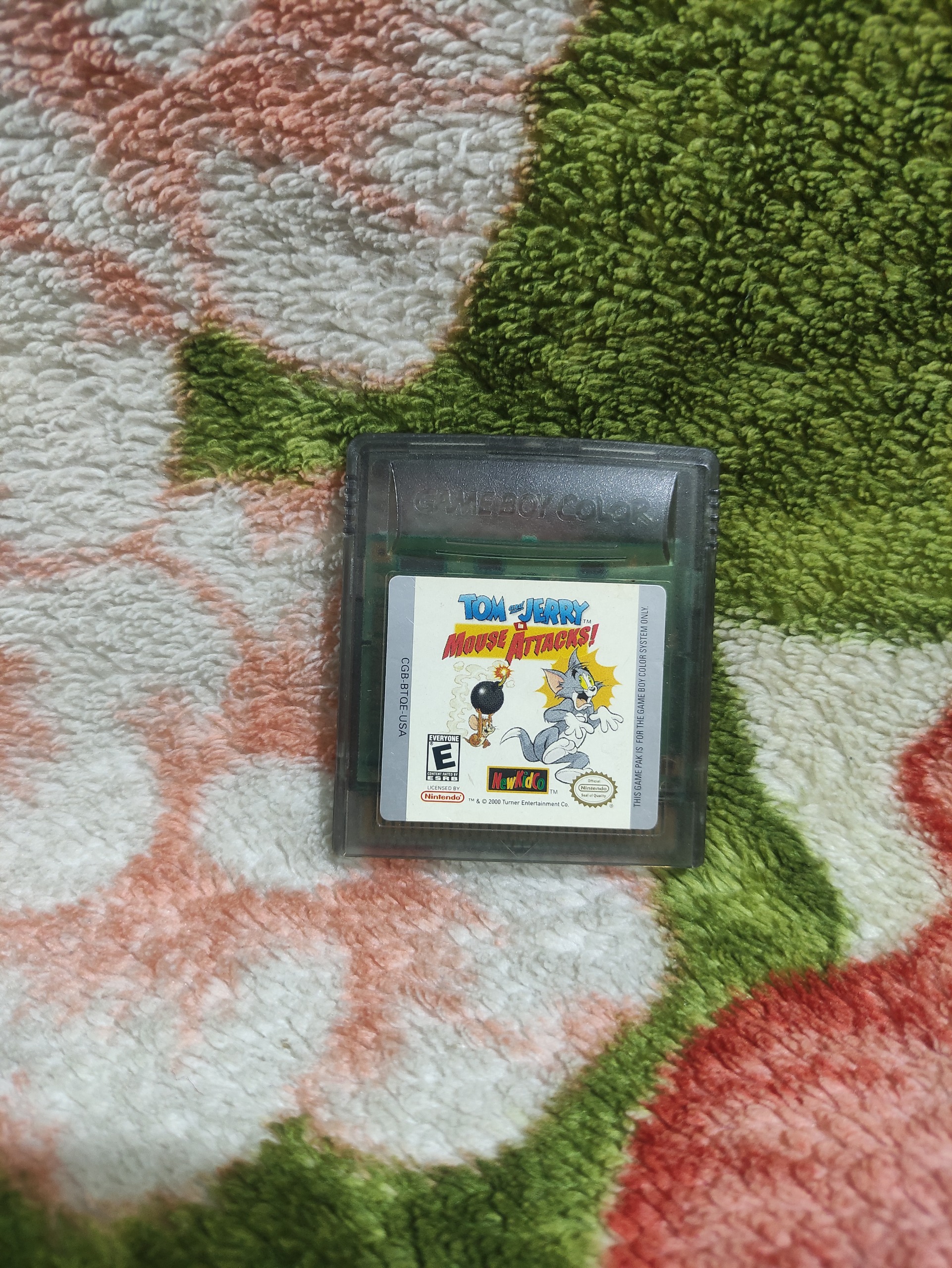 بازی tom and jerry mouse attacks gameboy color