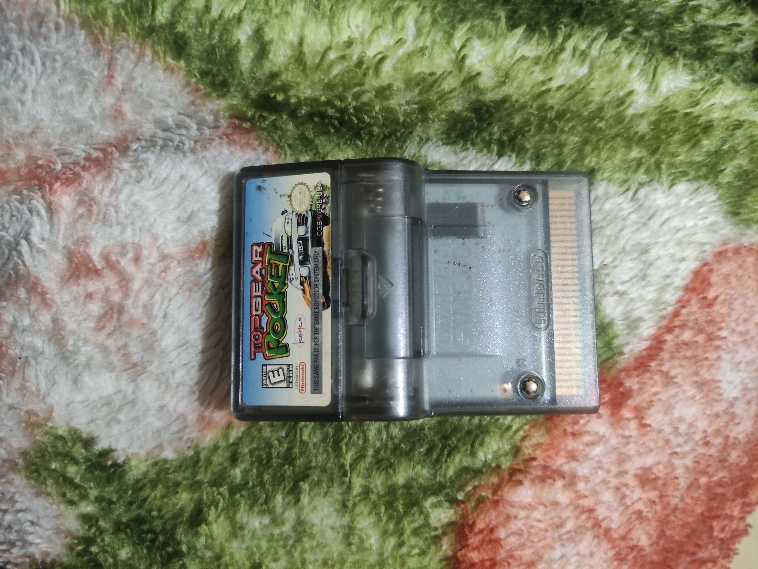 بازی top gear pocket game boy color ریجن آمریکا