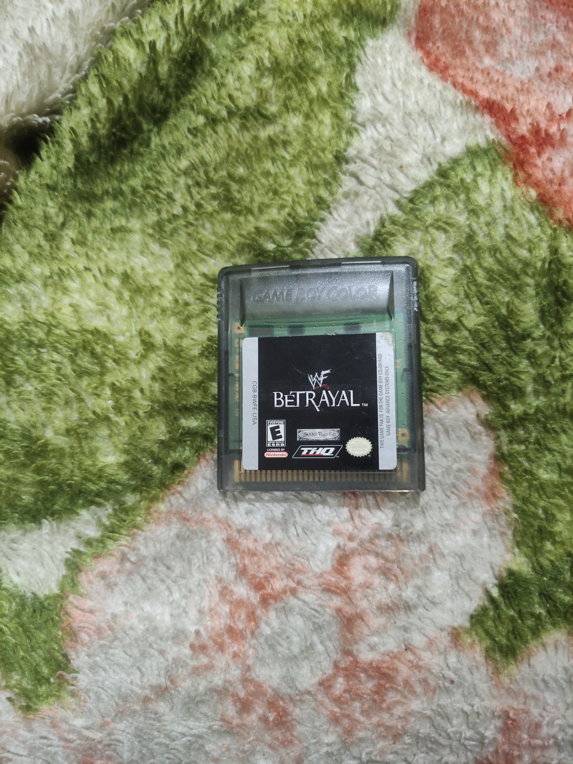 بازی wwf betrayal game boy color