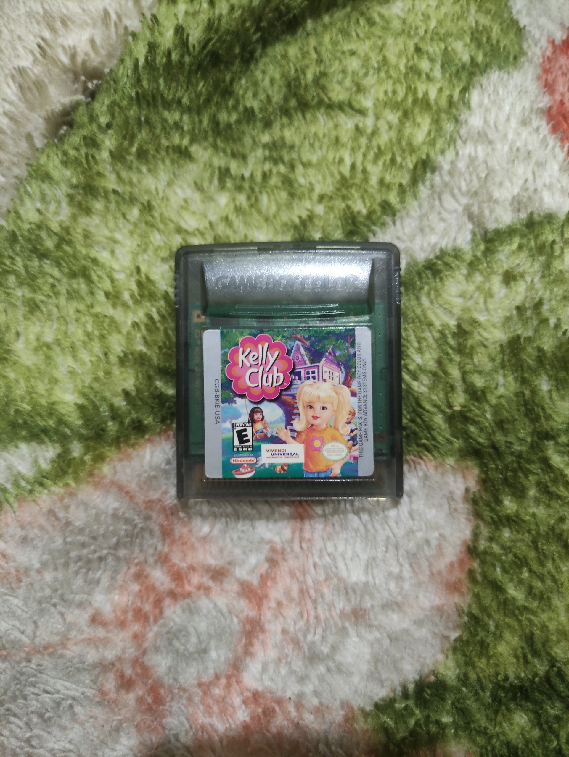 بازی kelly club game boy color ریجن آمریکا