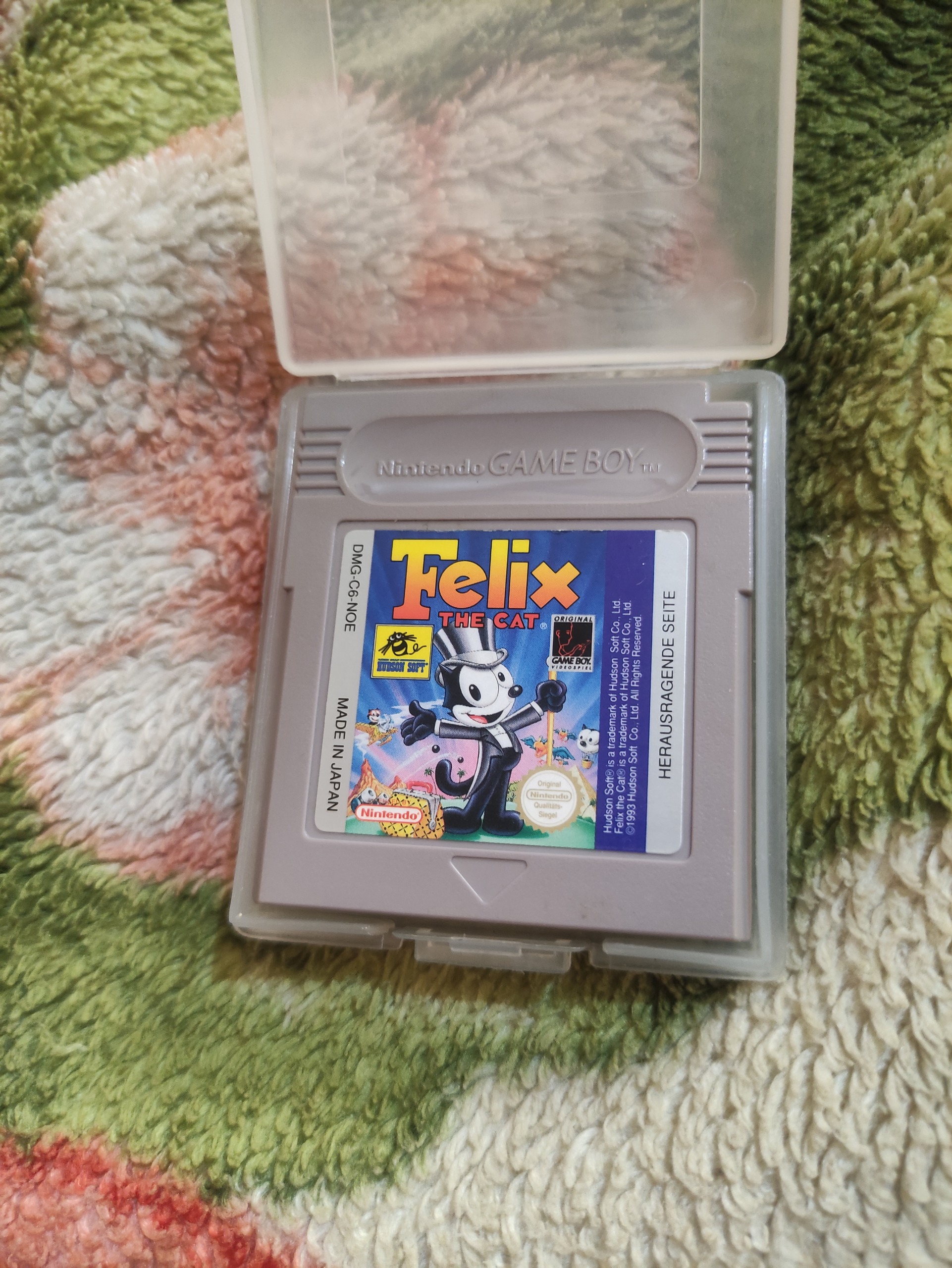 بازی اورجینال felix cat game boy