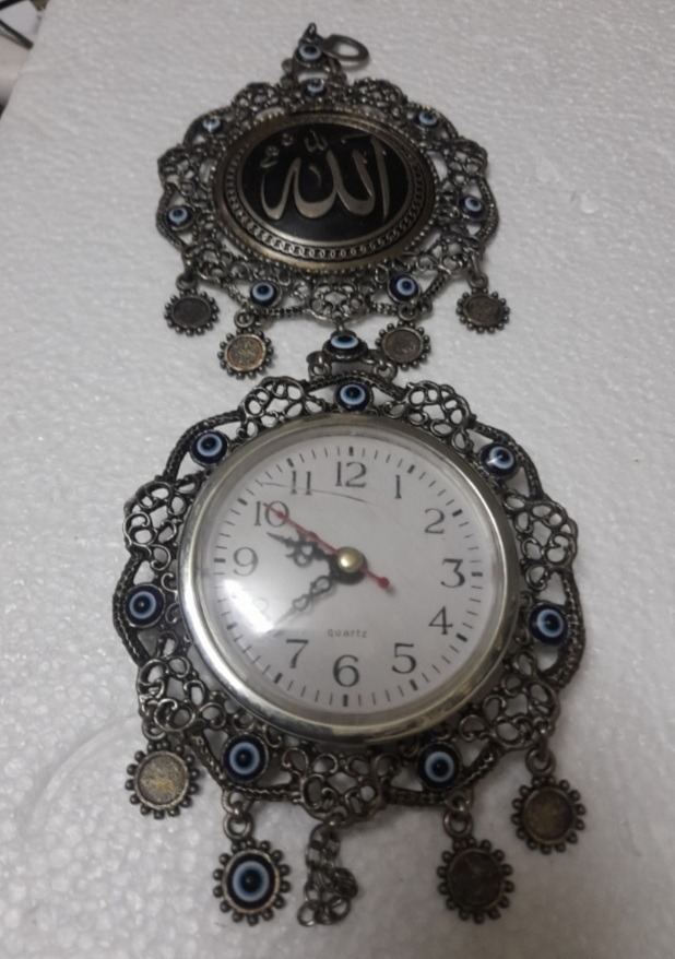 آویز ساعت همراه چشم نظر