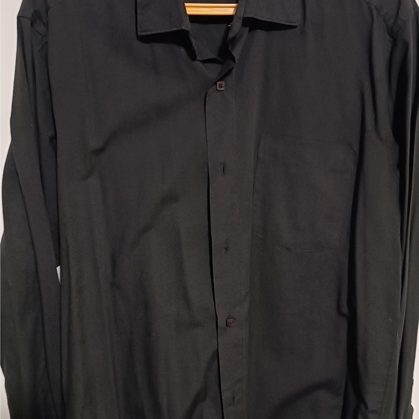 پیراهن نخی مشکی