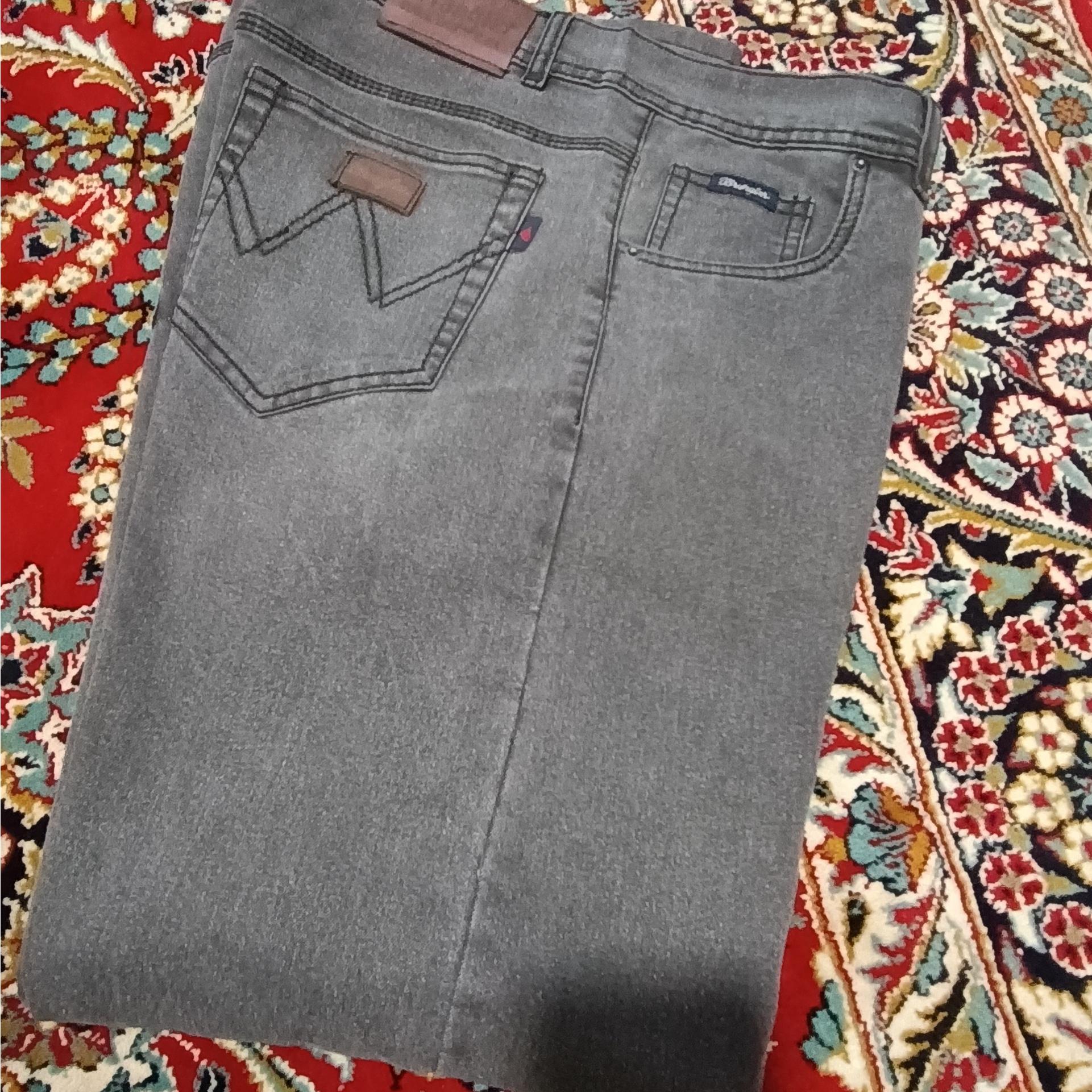 شلوار لی اسپرت طوسی