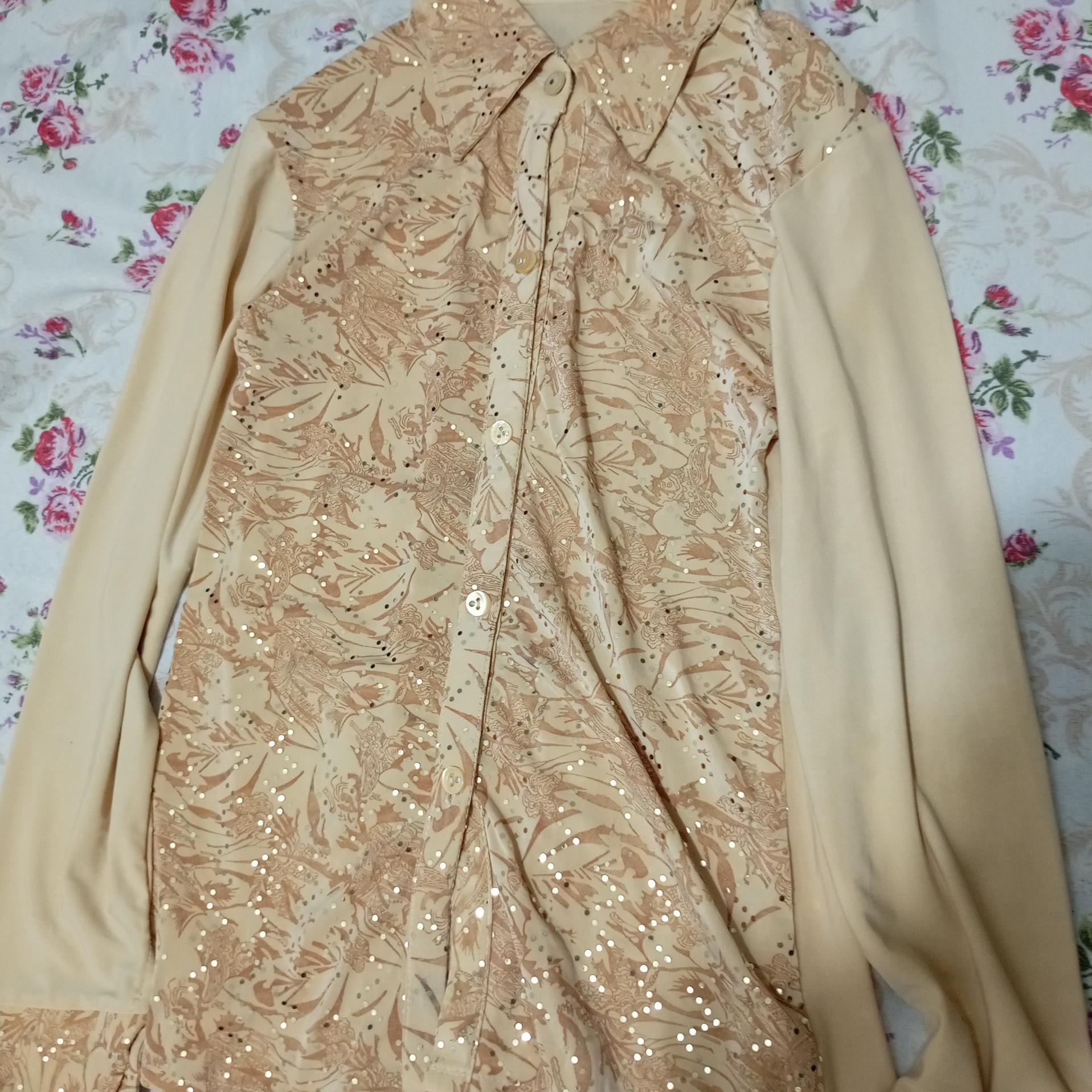 پیراهن راحتی و مجلسی دگمه دلر