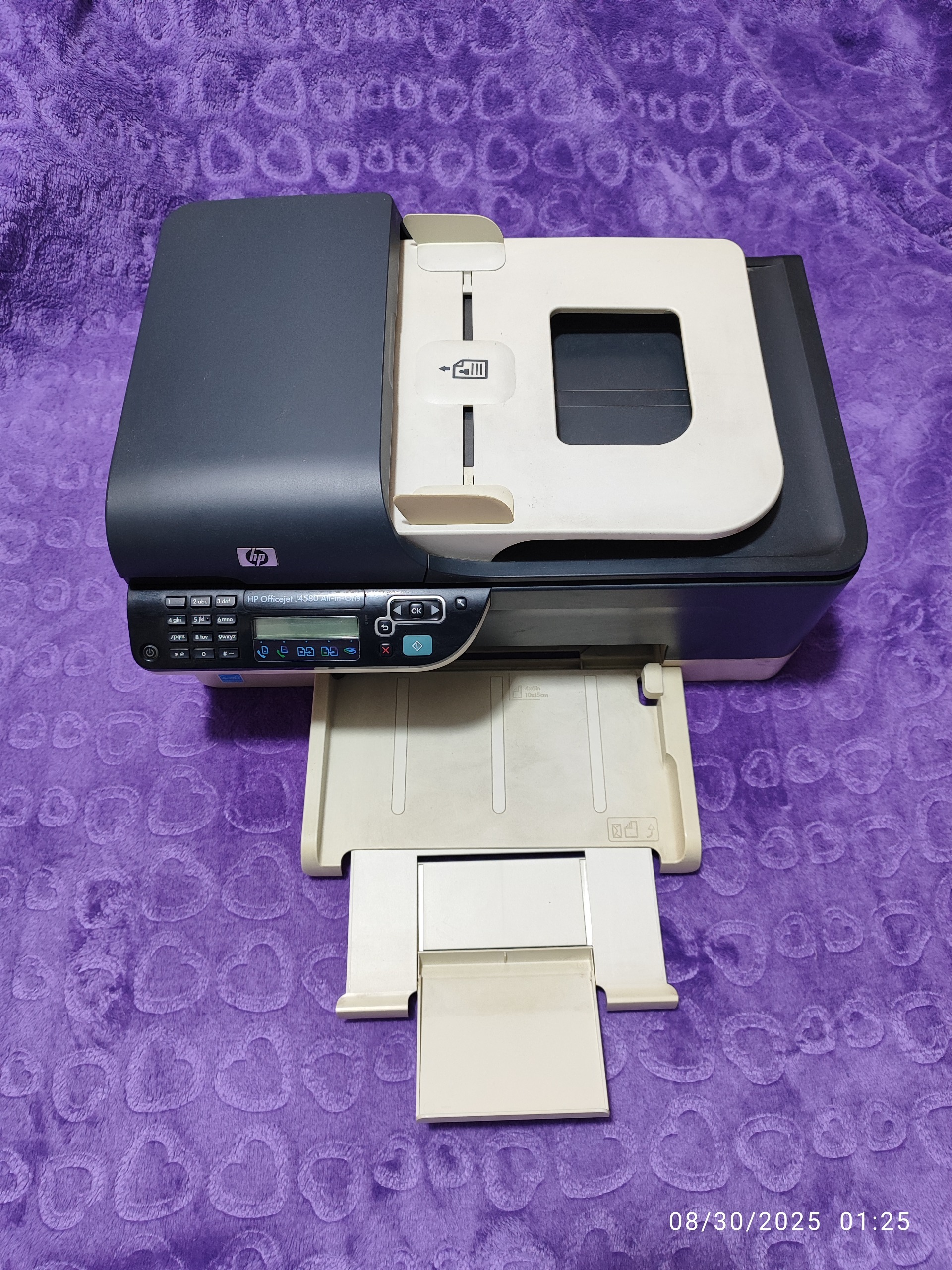 چهارکاره HP j4580 پرینتر رنگی چاپگر