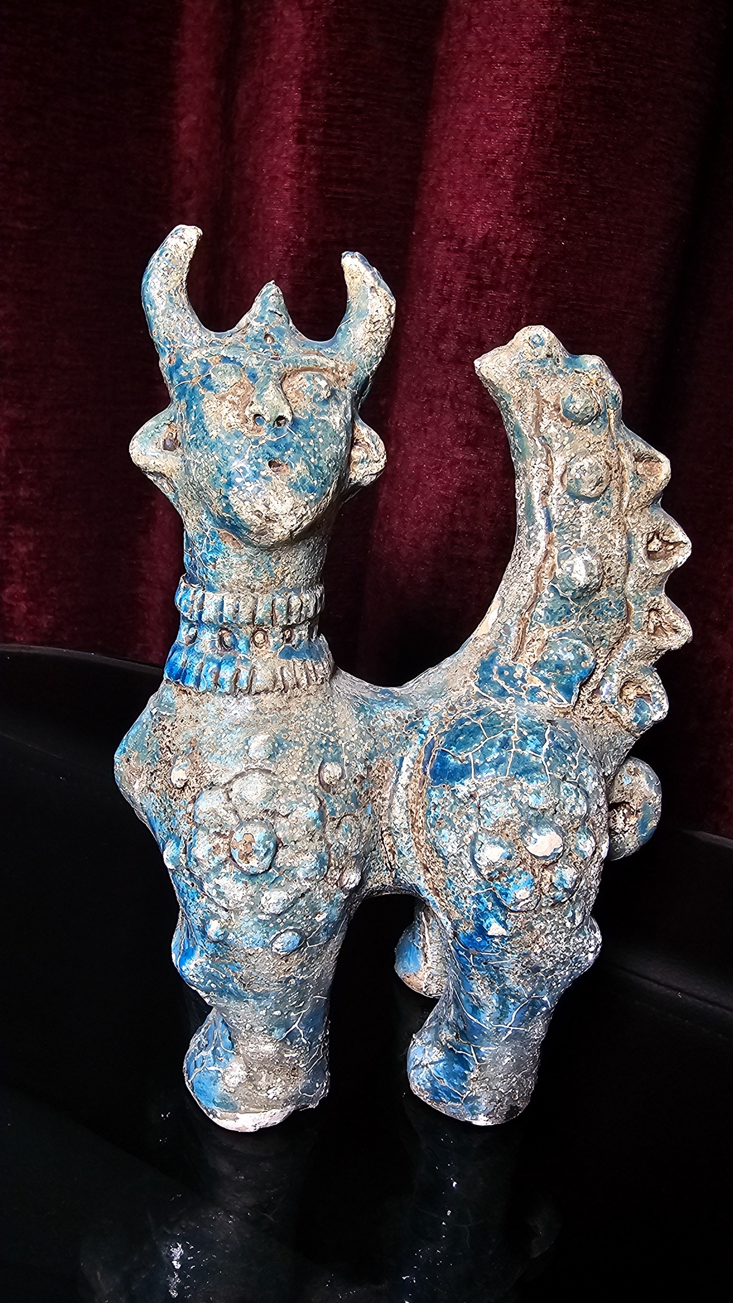 مجسمه نگهبان معبد لرستان طرح قدیمی