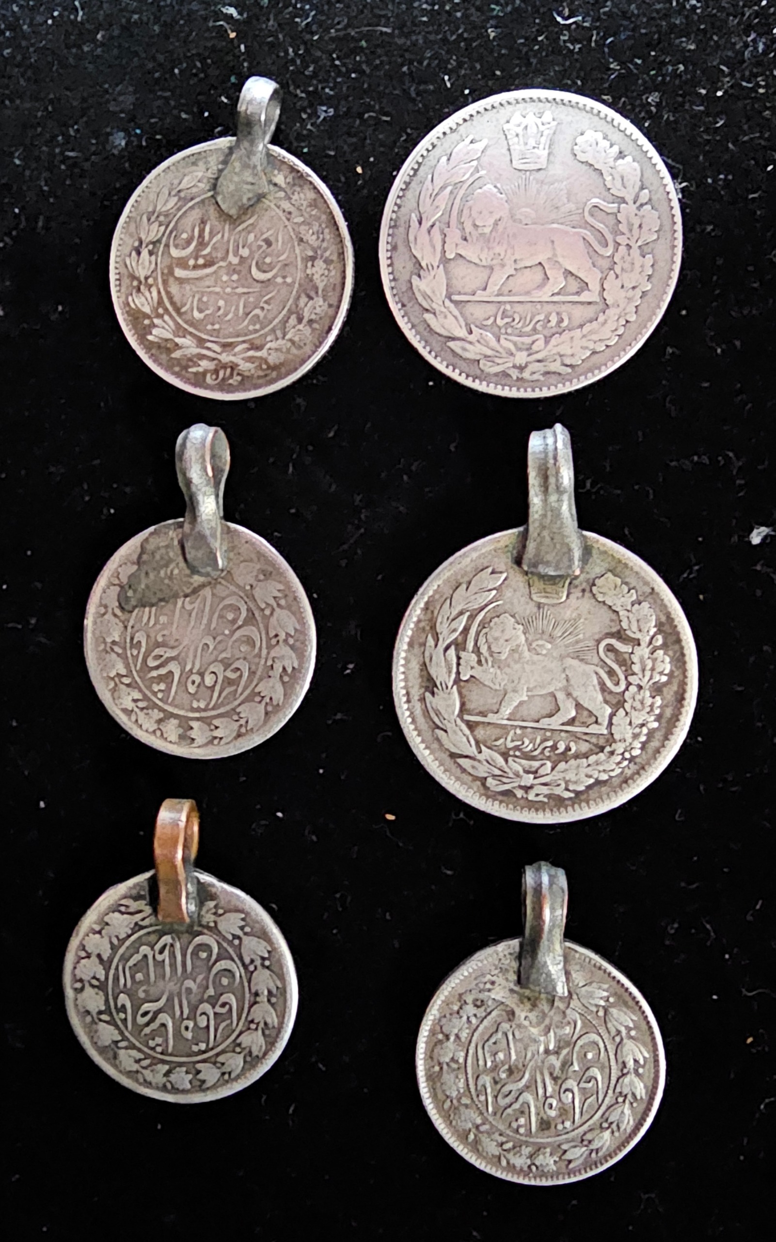 سکه های نقره احمد و ناصر الدینی