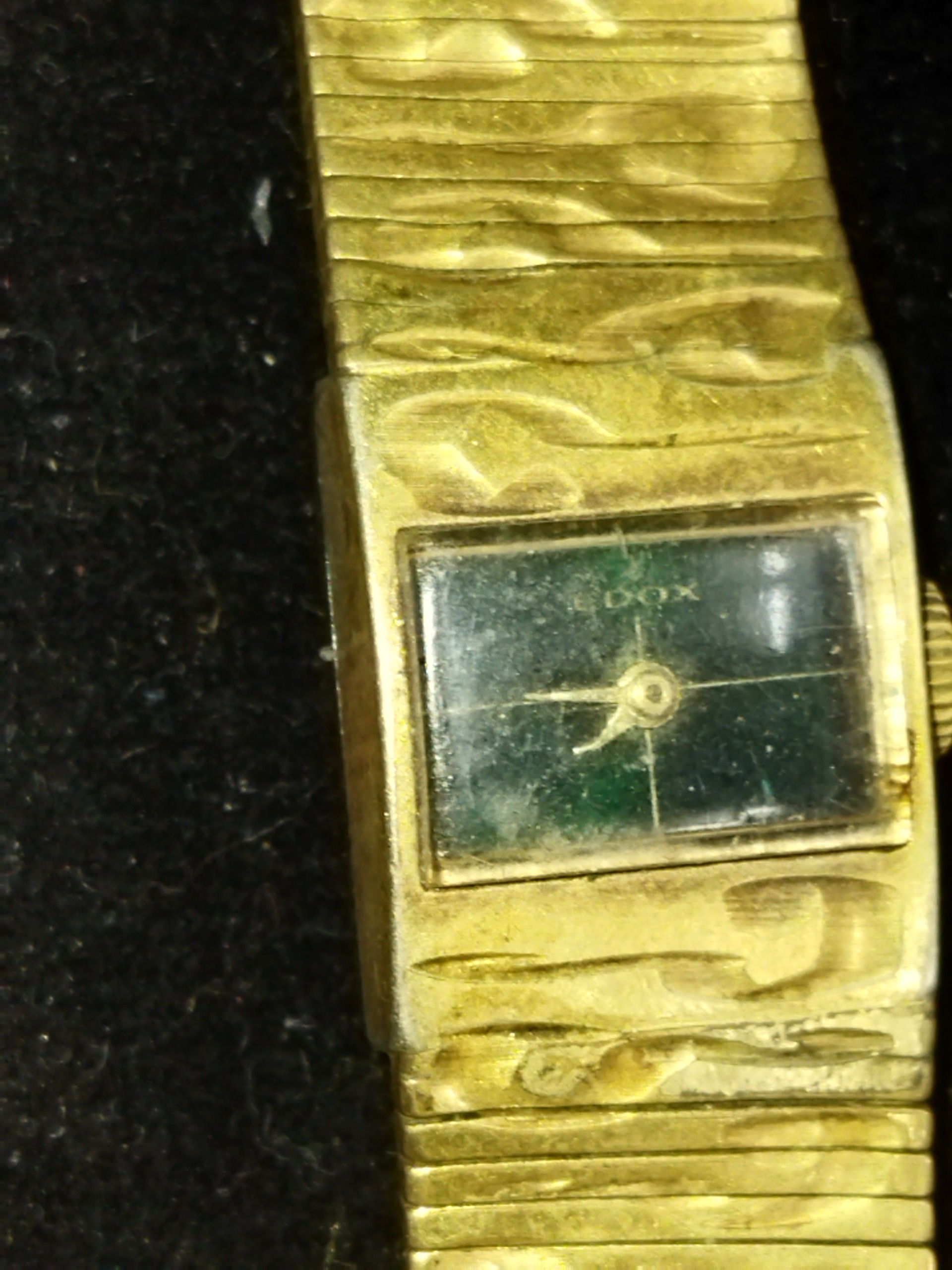 ساعت روکش طلا edox