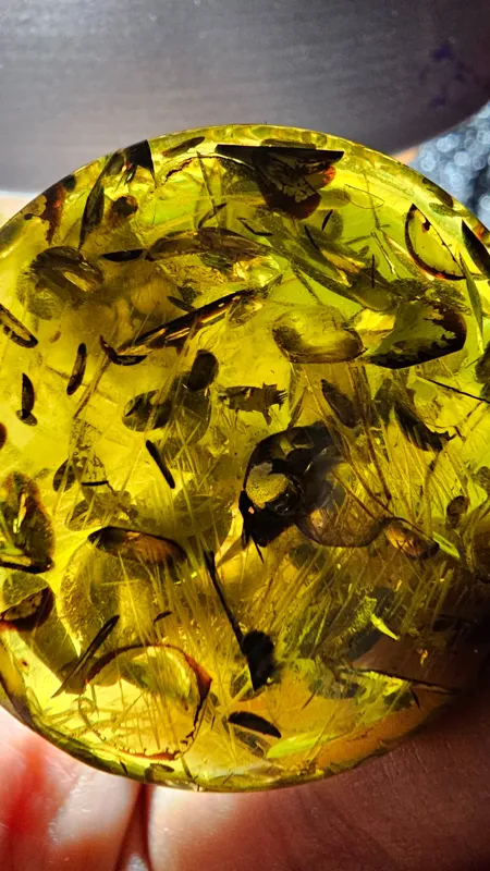کهربا معروف به فلس ماهی