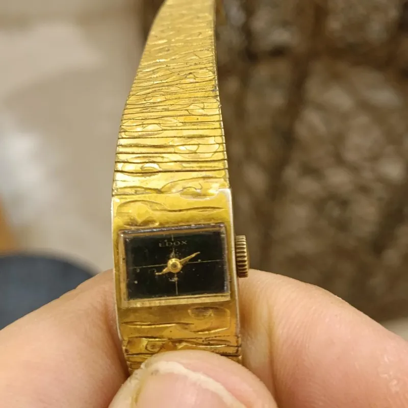 ساعت edox طلا
