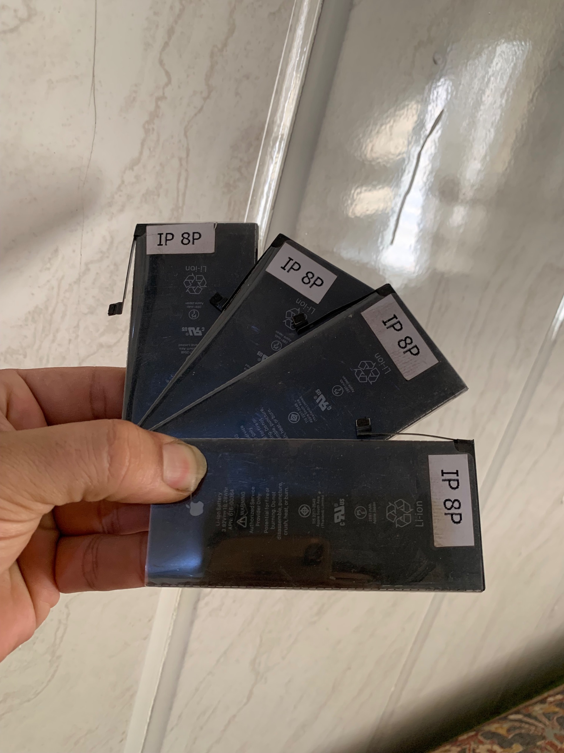 حراج باتری iphone 8p اورجینال اصلی باضمانت برگشت
