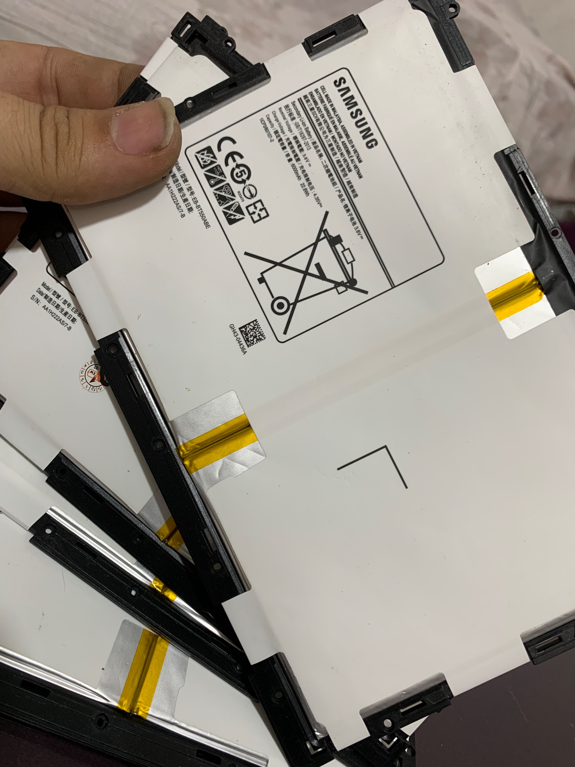 باتری اورجینال تبلت Samsung Galaxy Tab T-555