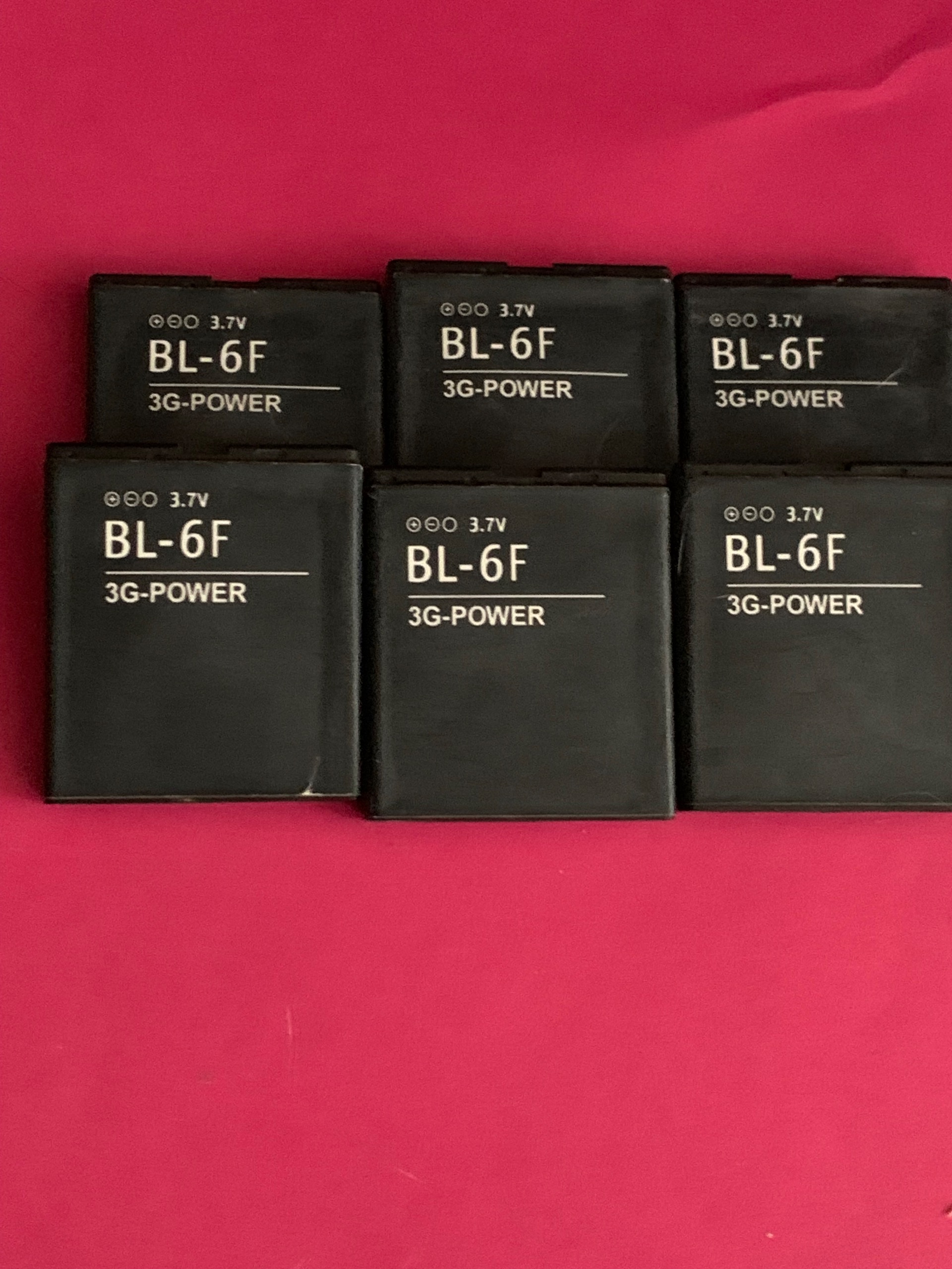پک 6 تایی باتری گوشی نوکیا BL-6F