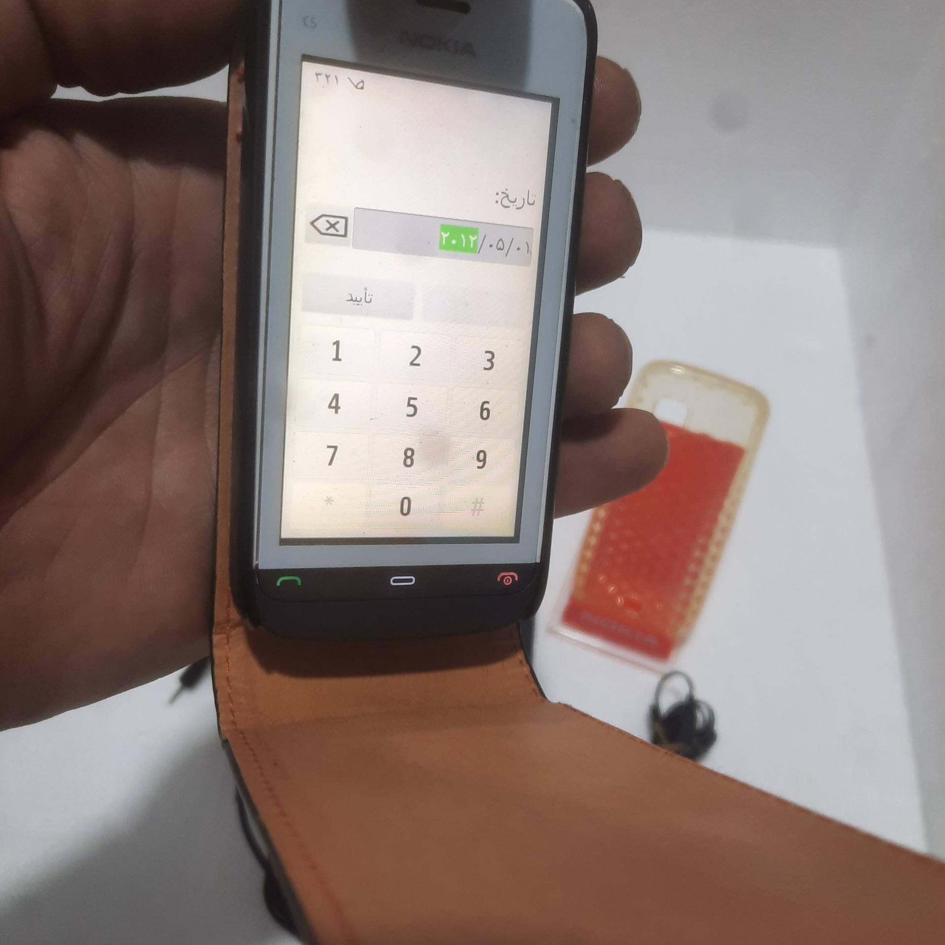 کلکسیونی نوکیا لمسی c5_03 لوازم کامل