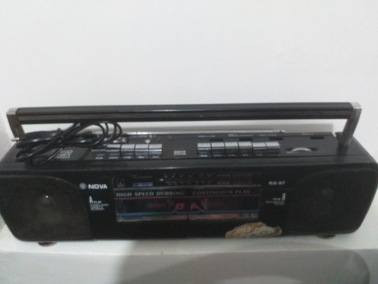 ضبط دو کاست مارک NOVA -RX 97 ساخت ژاپن دهه 60