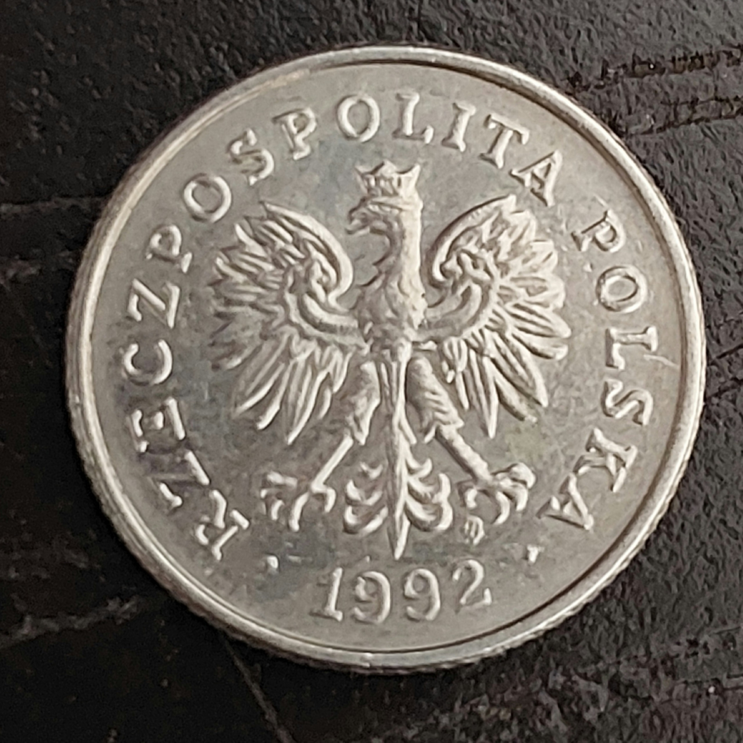 سکه 50 گروشی لهستان 1992