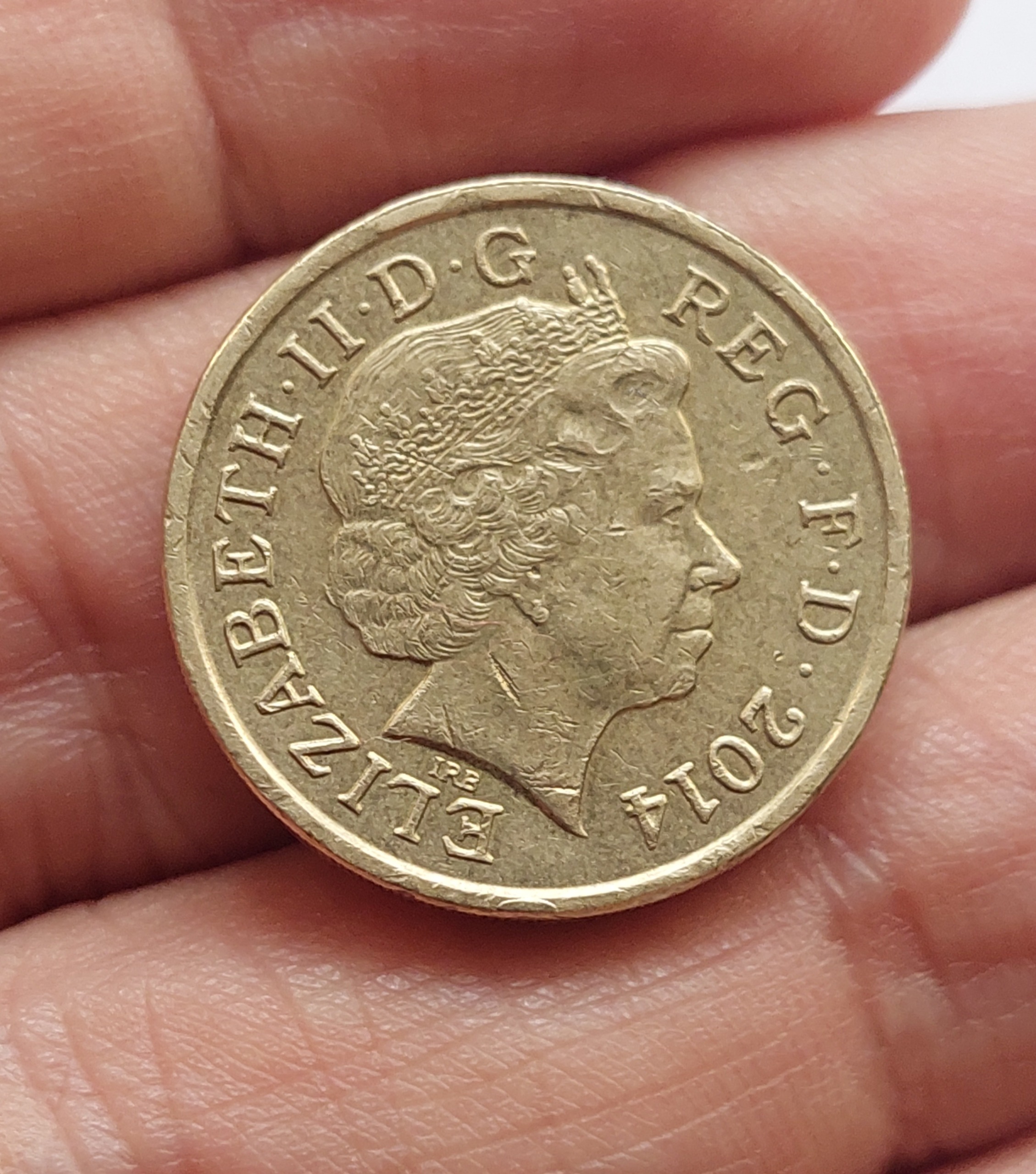 سکه  بریتانیا یادبودی 1 پوند 2014