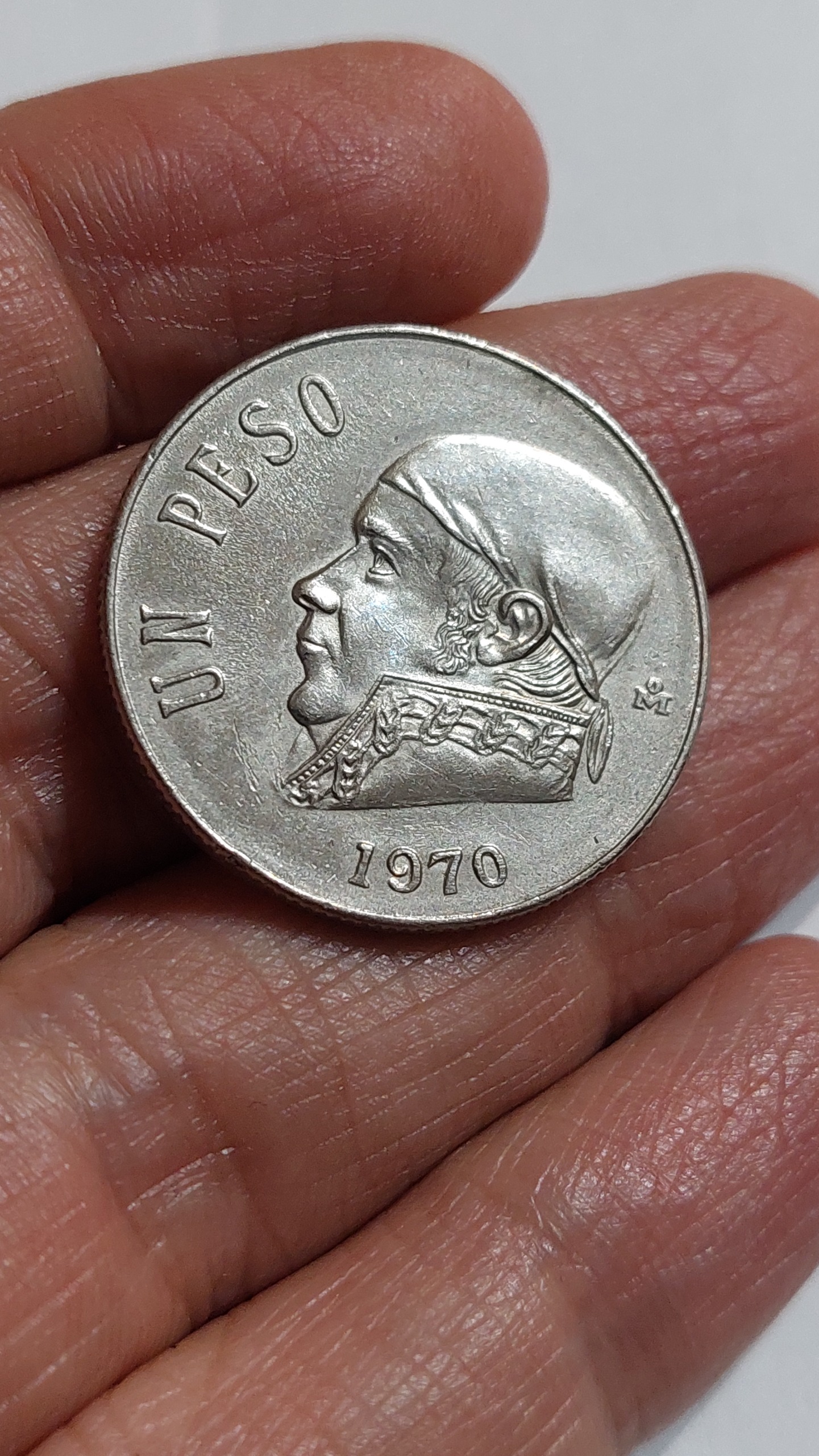 سکه مکزیک 1970 بسیار کمیاب و کیفیت بینظیر