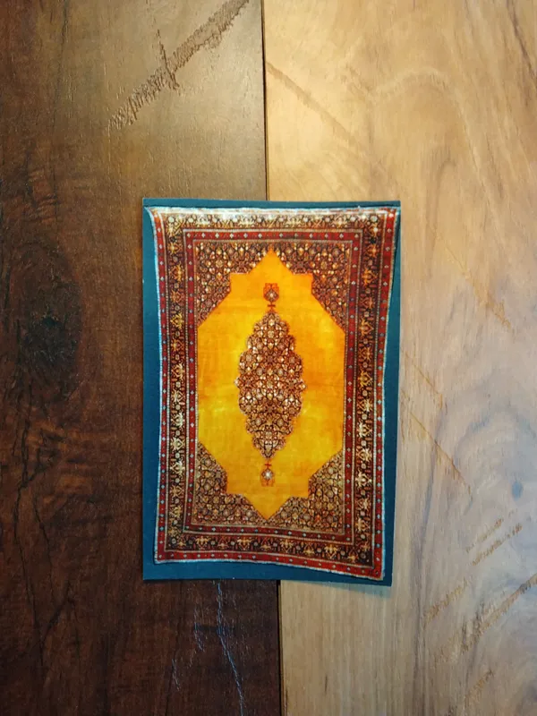 کارت پستال قالیچه اصفهان