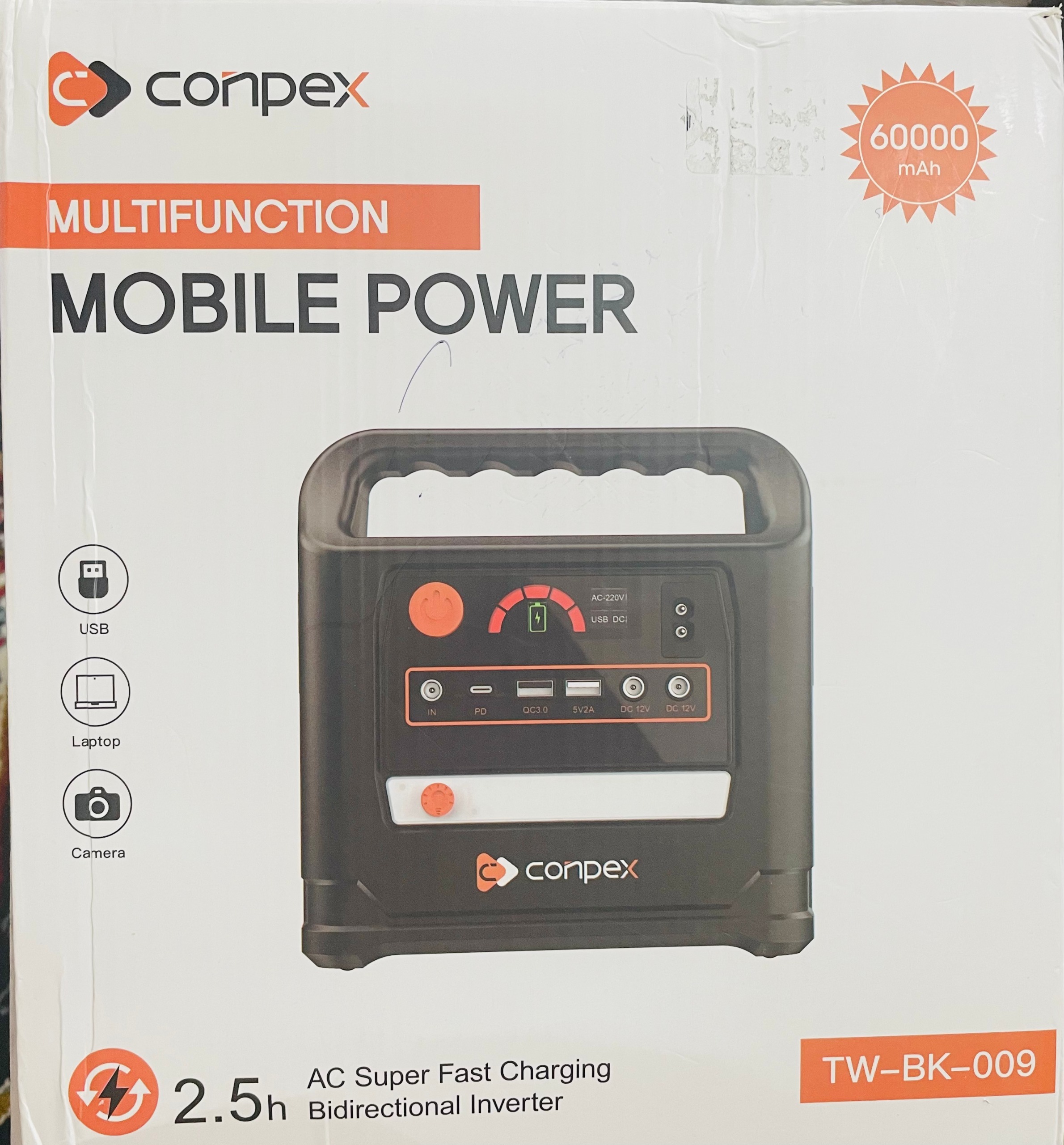 پاور استیشن کانپکس مدل TW-BK-009