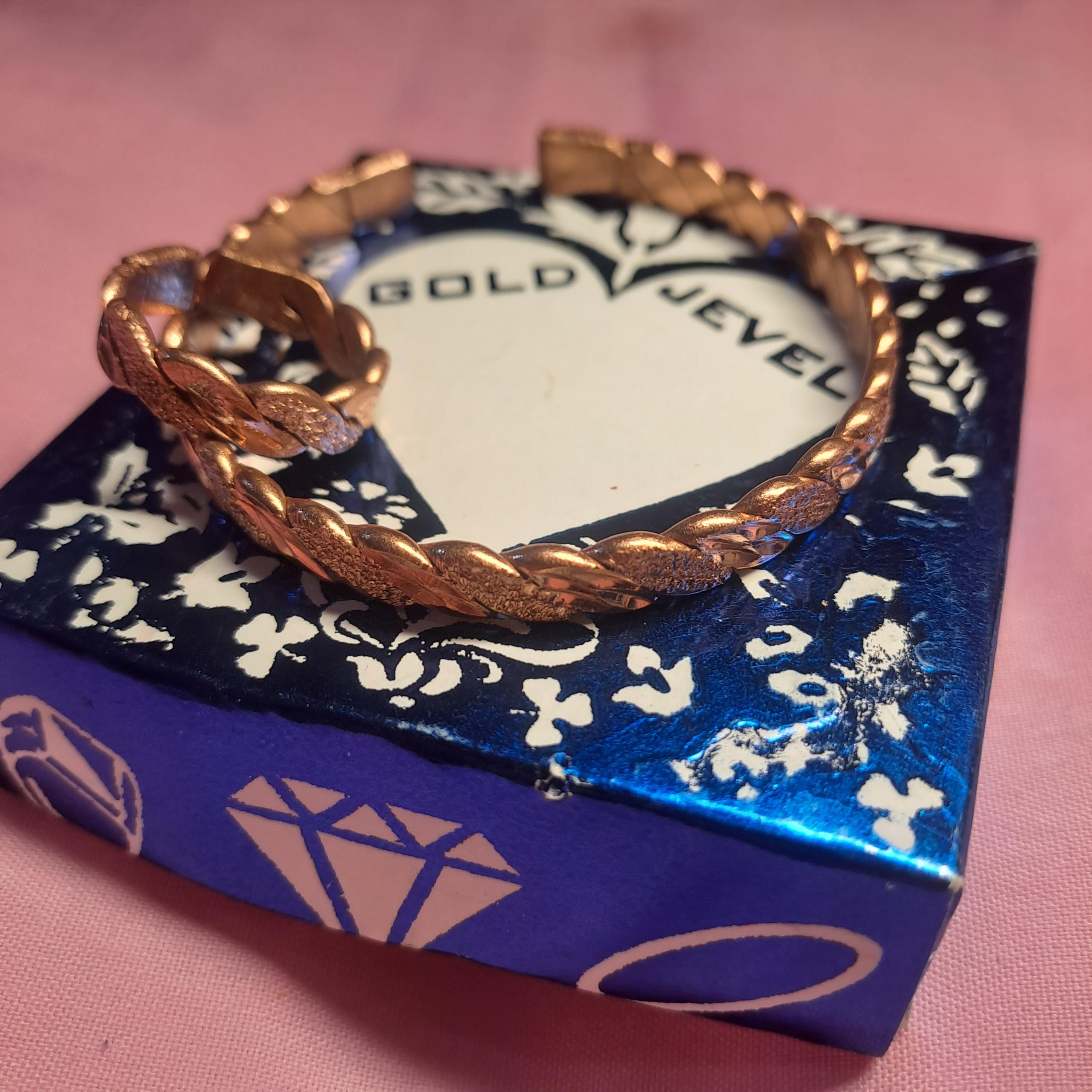 ست دستبند و انگشتر مسی