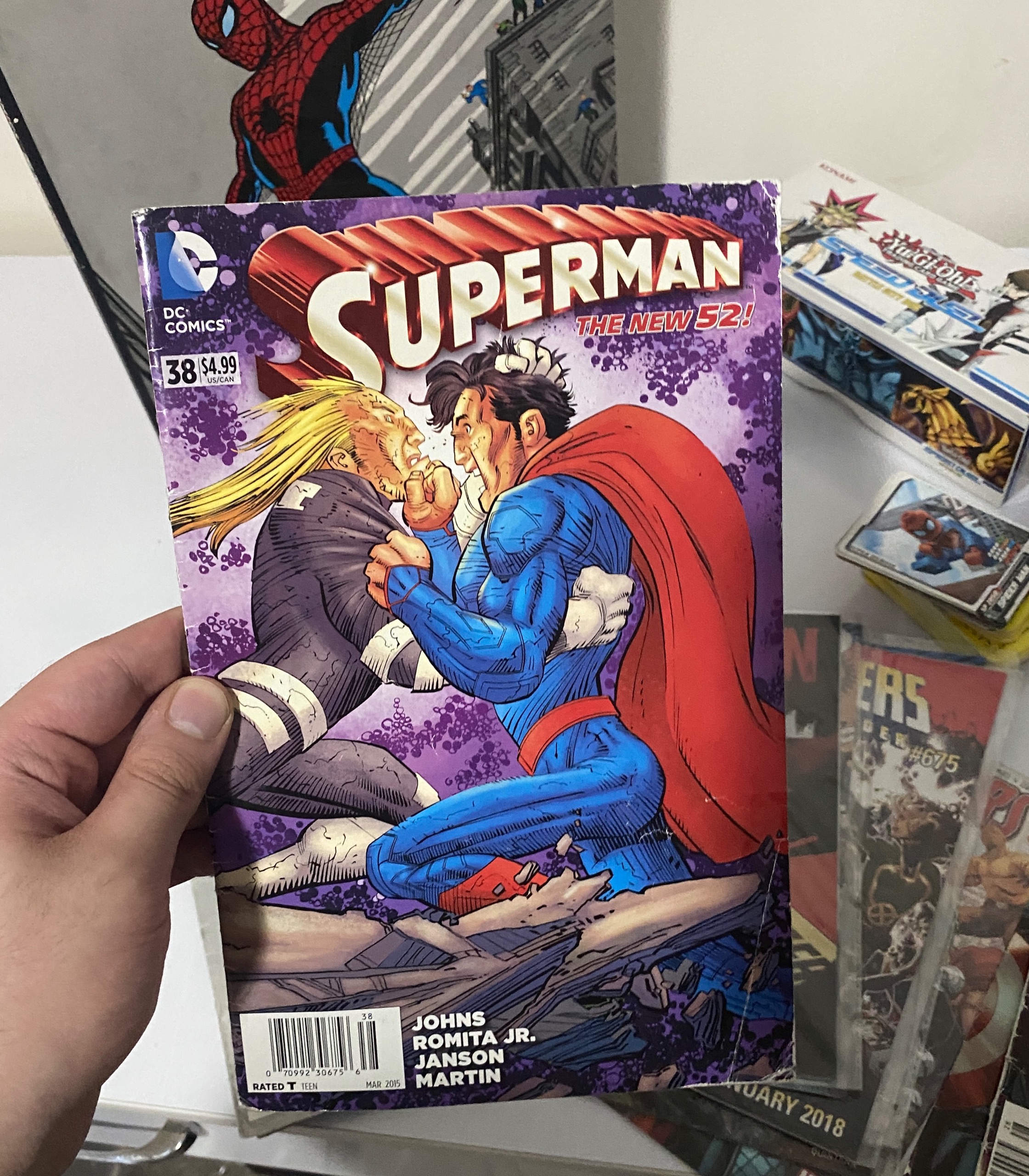 کمیک اصل سوپرمن نیو 52. Superman new52 38
