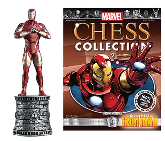 فیگور آیرونمن کلکسیون شترنج با کمیکchess ironman