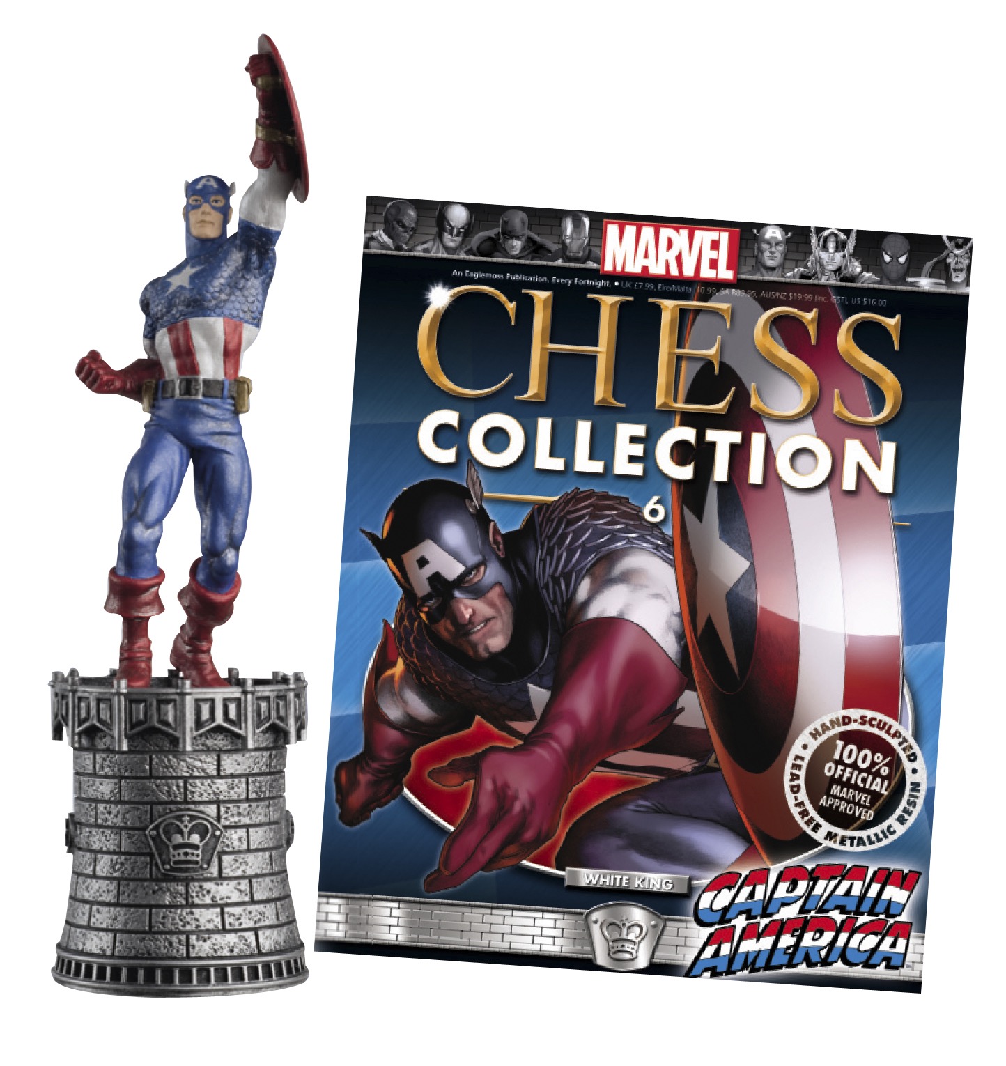 فیگور کاپیتان آمریکا کلکسیون شترنج captain America