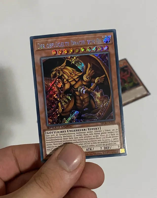 کارت اصل و بسیار کمیاب یو کو او اژدها را Yu-Gi-Oh