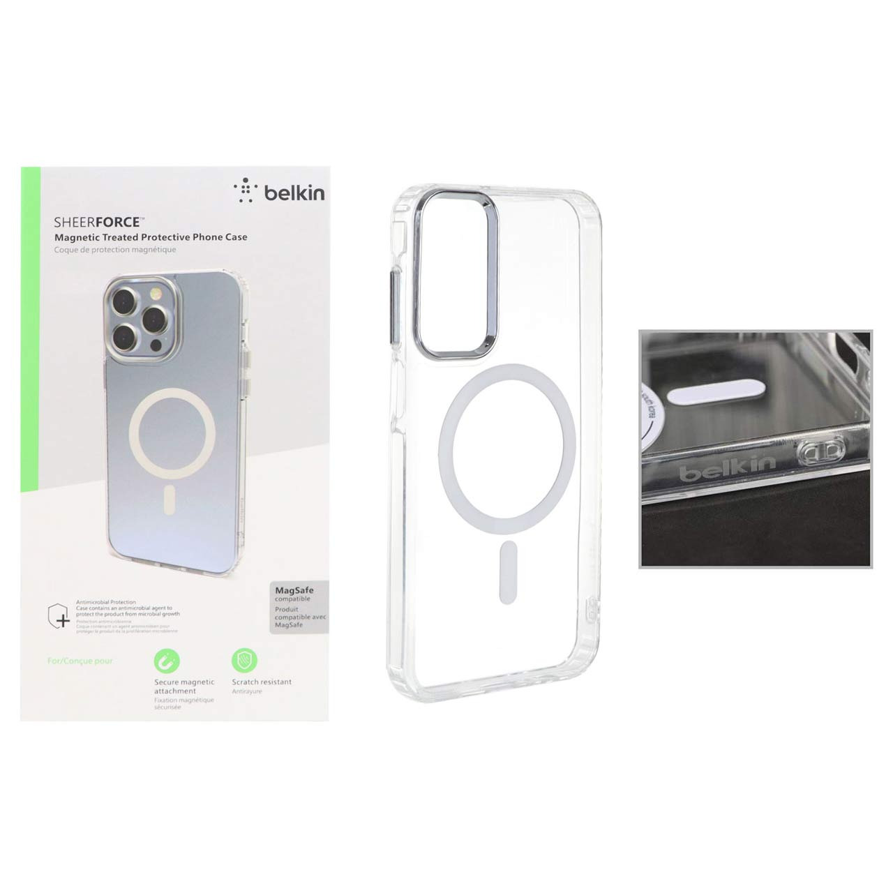قاب belkin شفافMagsafe سامسونگA15