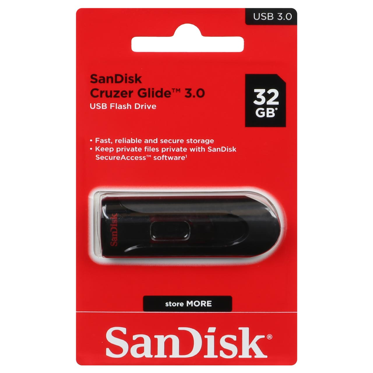 فلش 32GB USB3 SanDisk Cruzer Glide