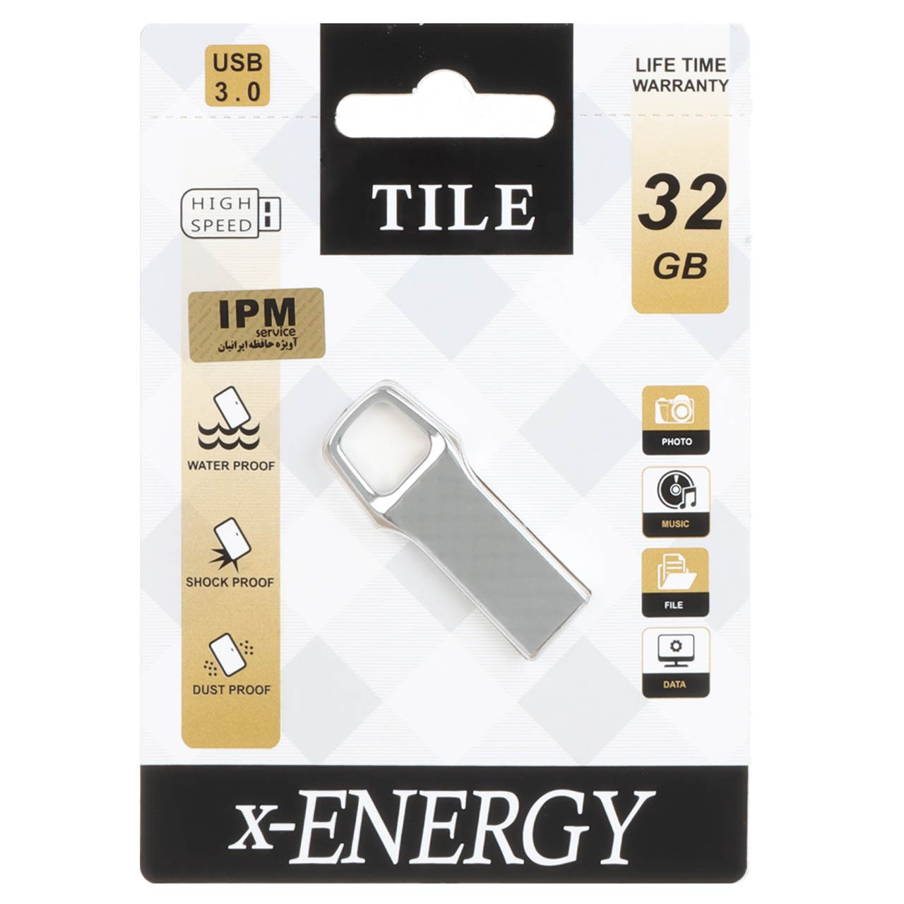 فلش 32GB USB3 X-ENERGY Tile