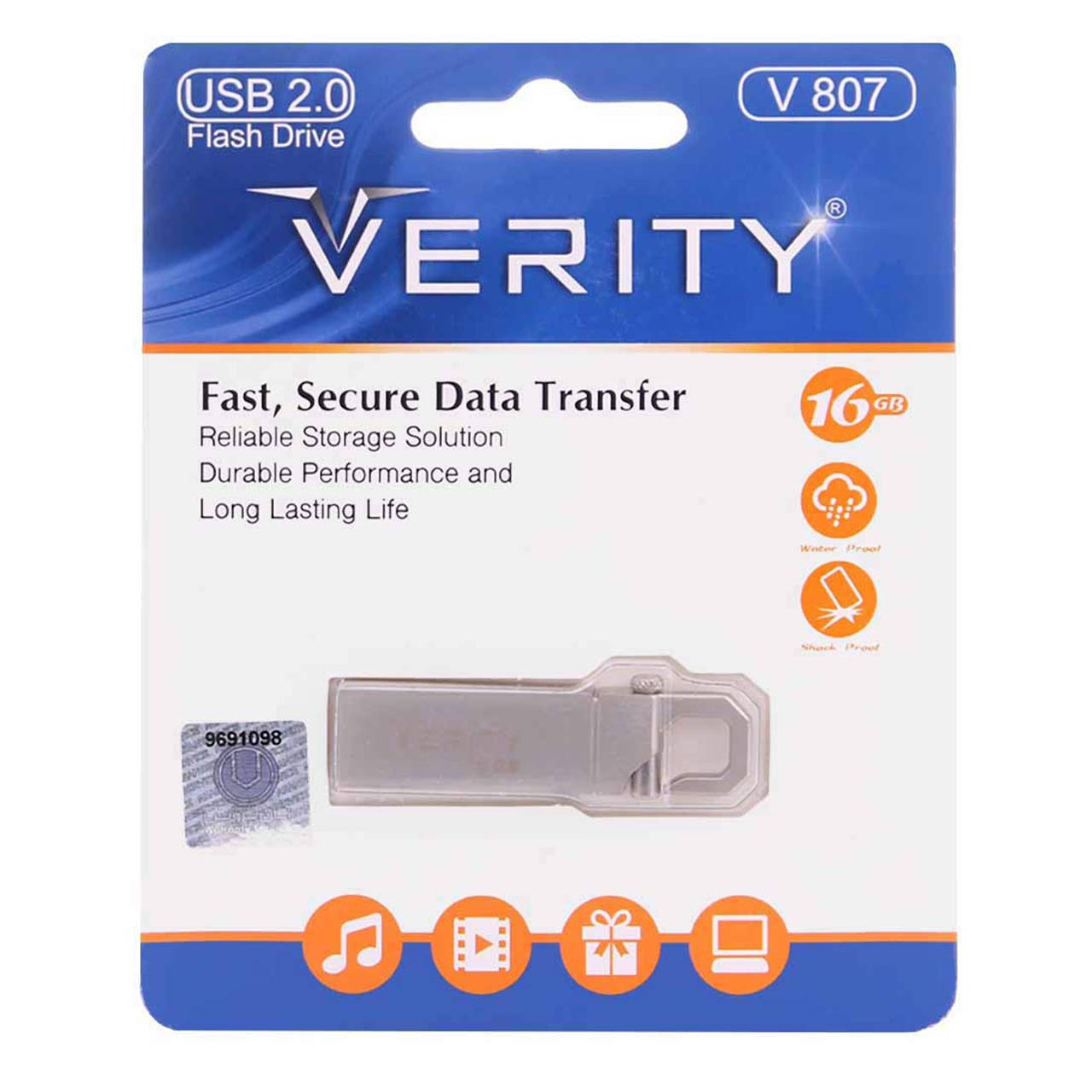 فلش 16GB USB2 Verity V807