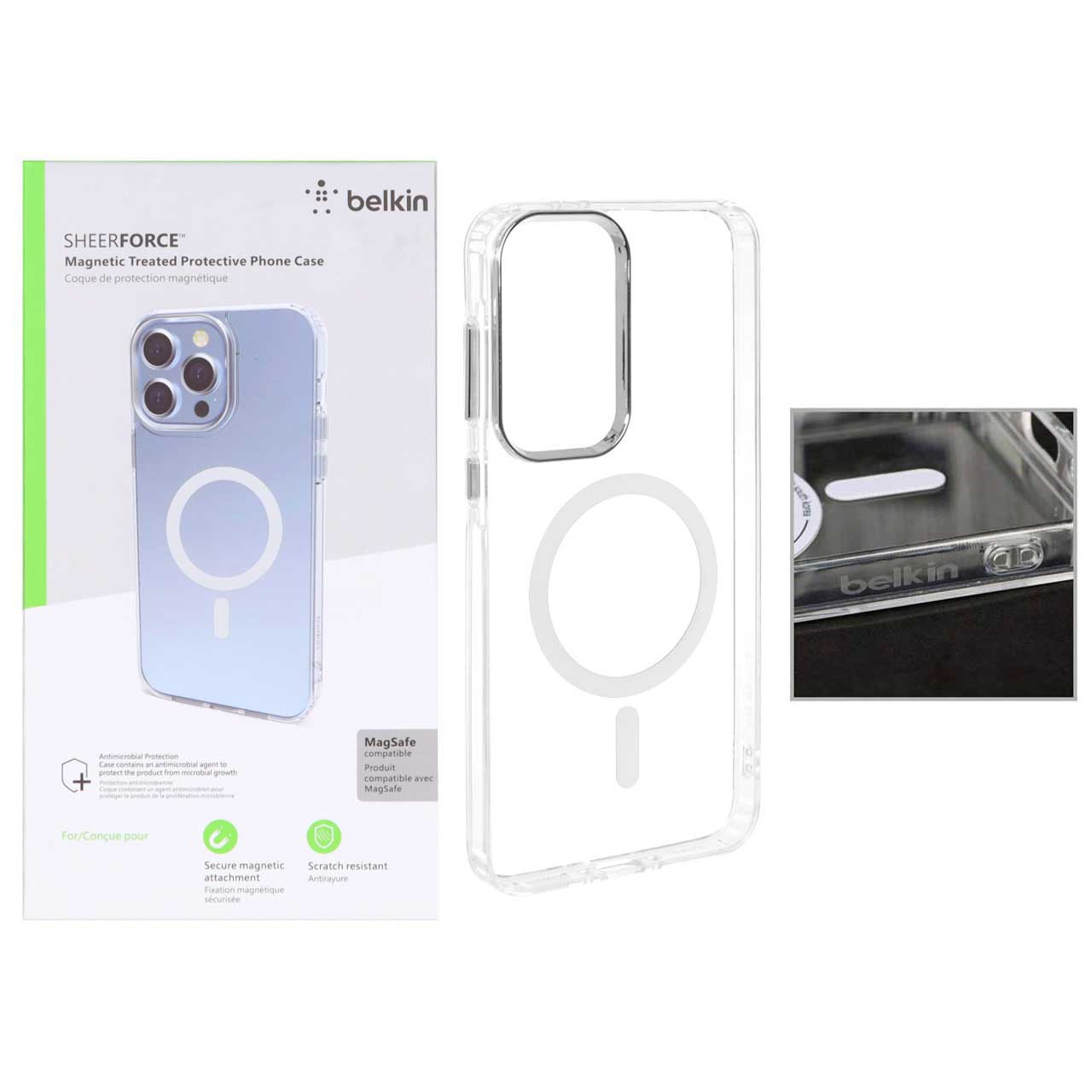 قاب belkin شفافMagsafe سامسونگA36 کد5544