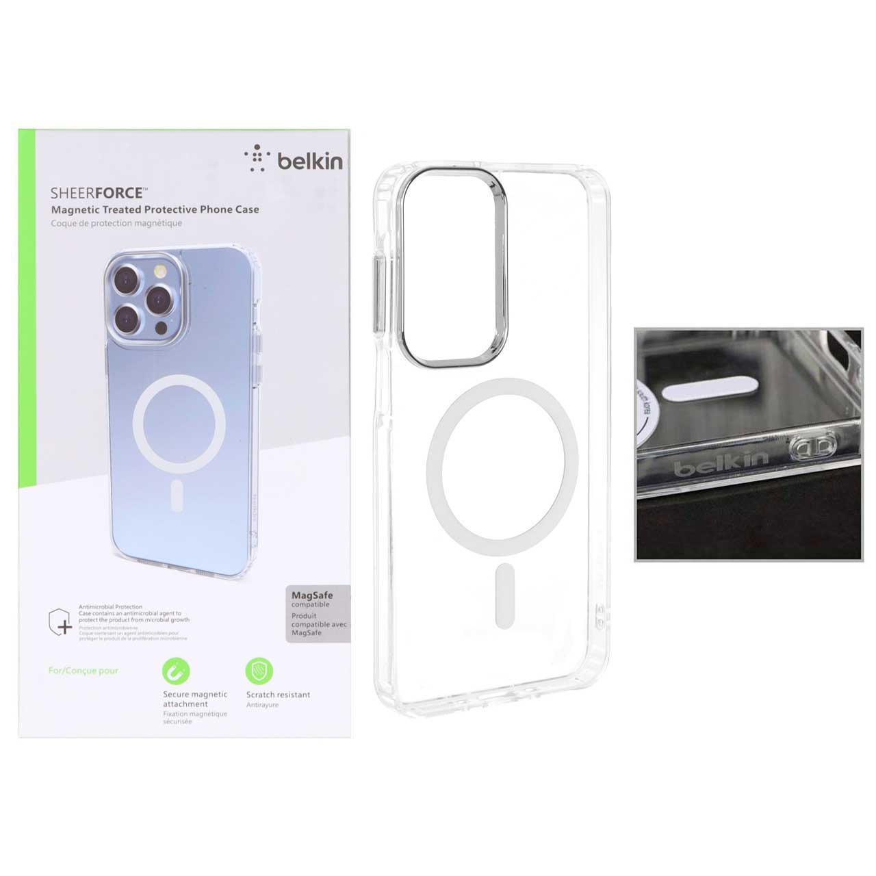 قاب belkin شفافMagsafe سامسونگA16 کد5545