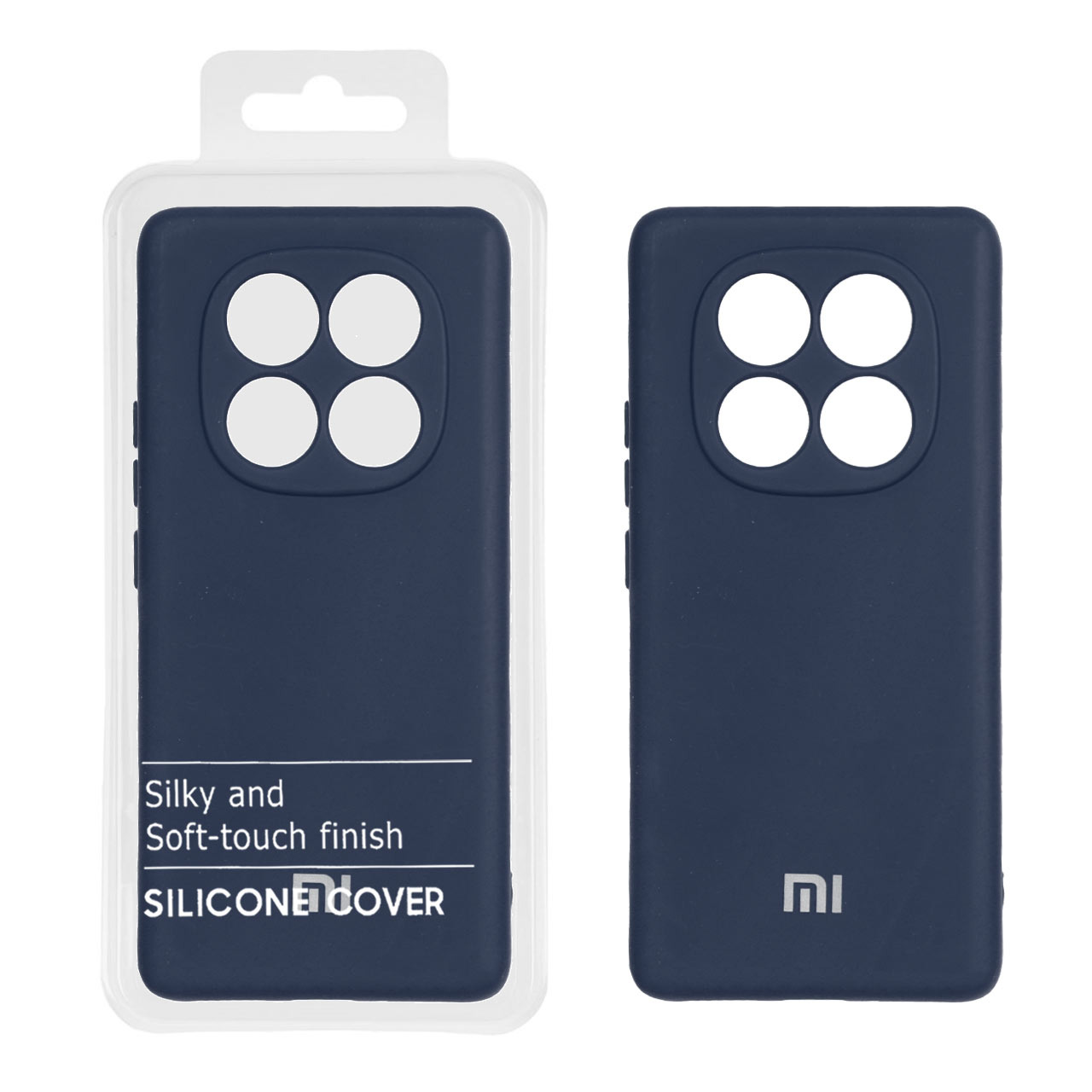 قاب نیو سیلیکون شیائومیNote14Pro5G سرمه ای