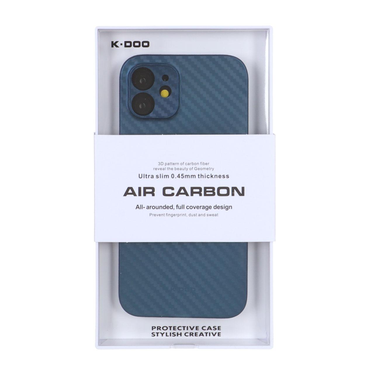 قاب KZDooAirCarbon اورجینال آیفون12 سرمه ای