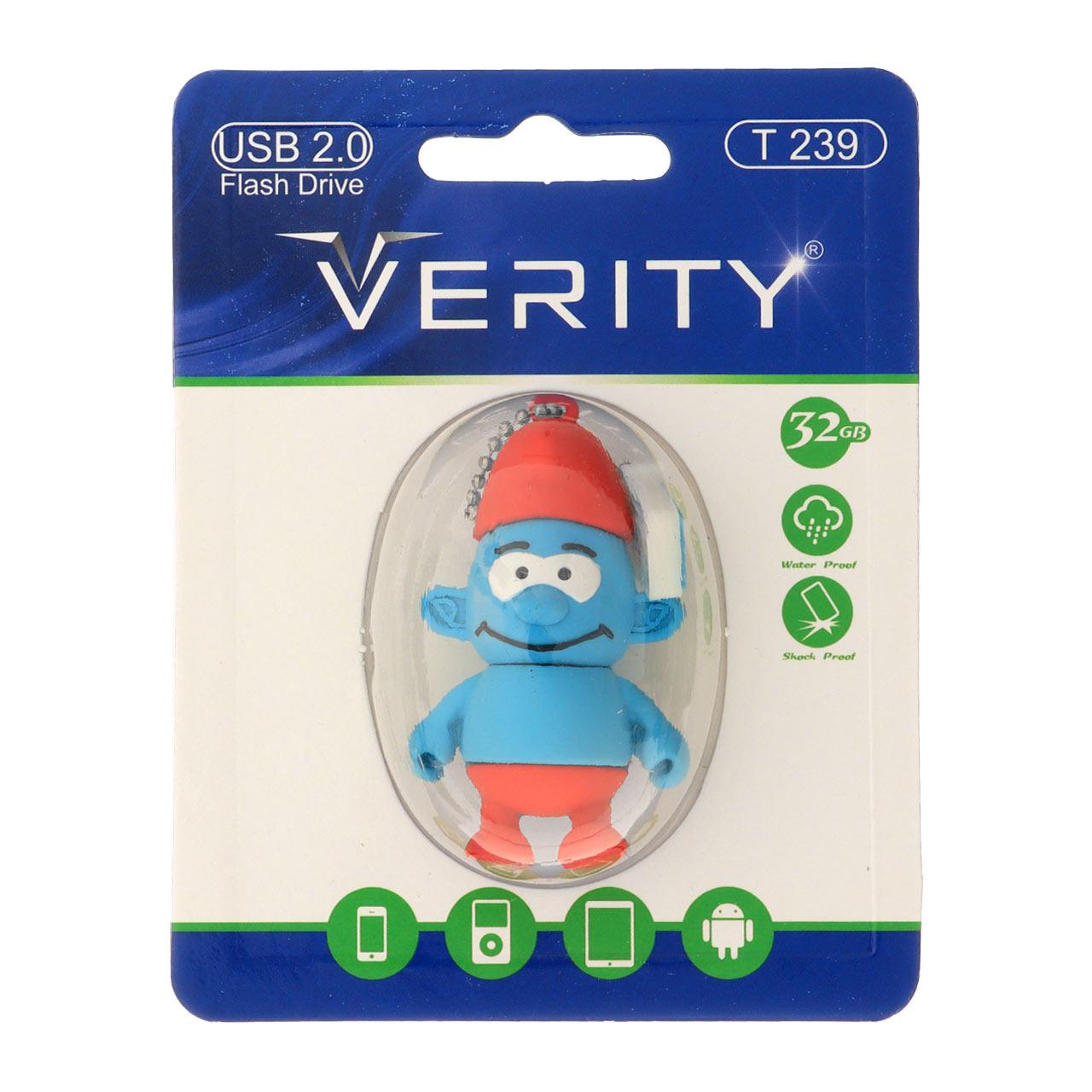 فلش 32GB USB2 Verity T239