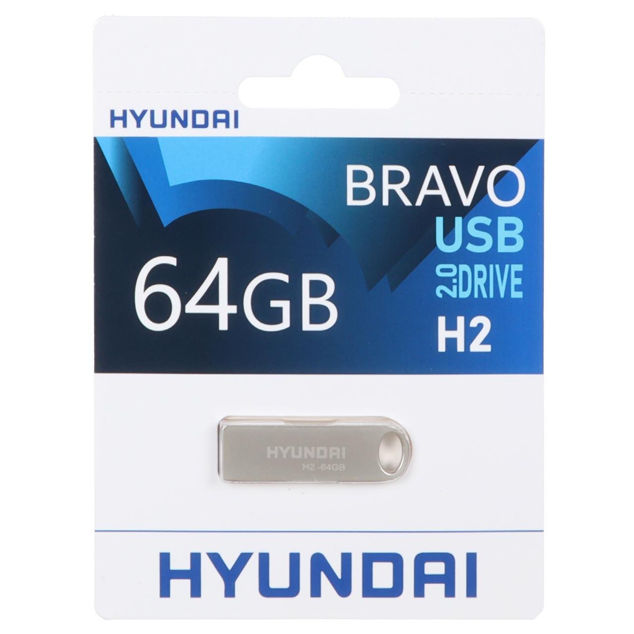فلش 64GB USB2 Hyundai Bravo H2