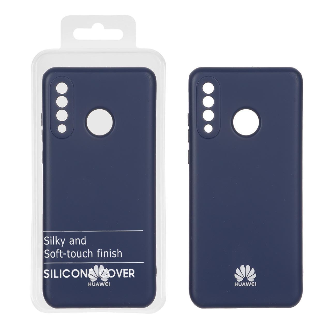 قاب نیو سیلیکون هواویP30Lite سرمه ای