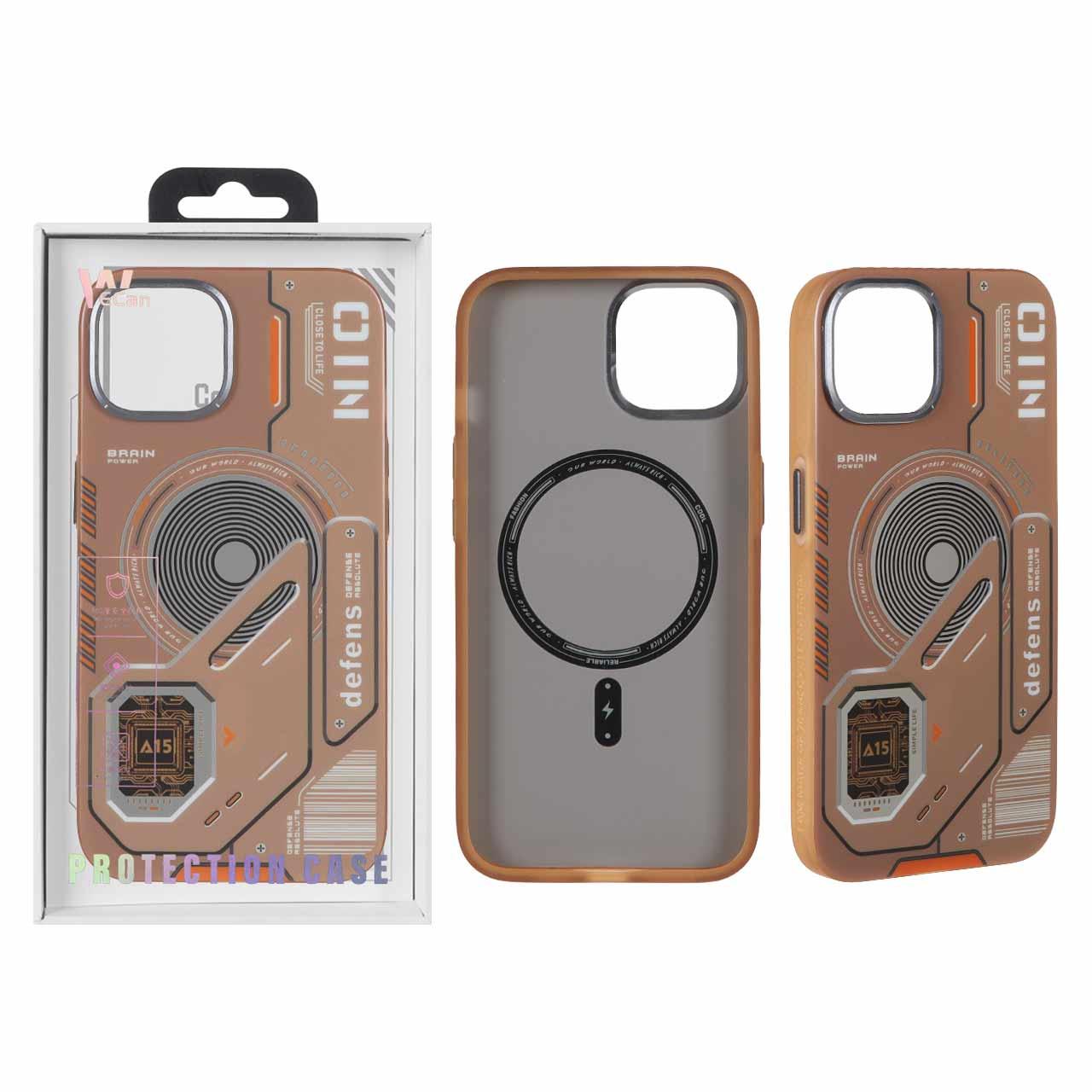 قاب Wecan طرح الکترونیک Defens آیفون13 صحرایی