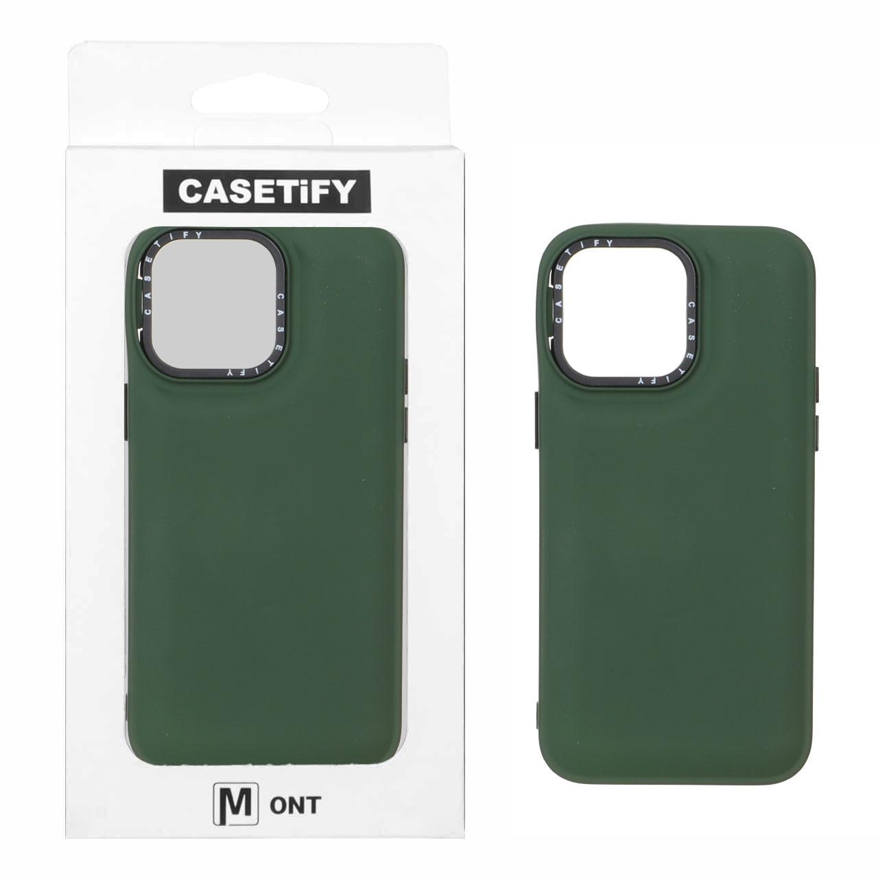 قاب casetify پافر ساده آیفون14ProMax سبز