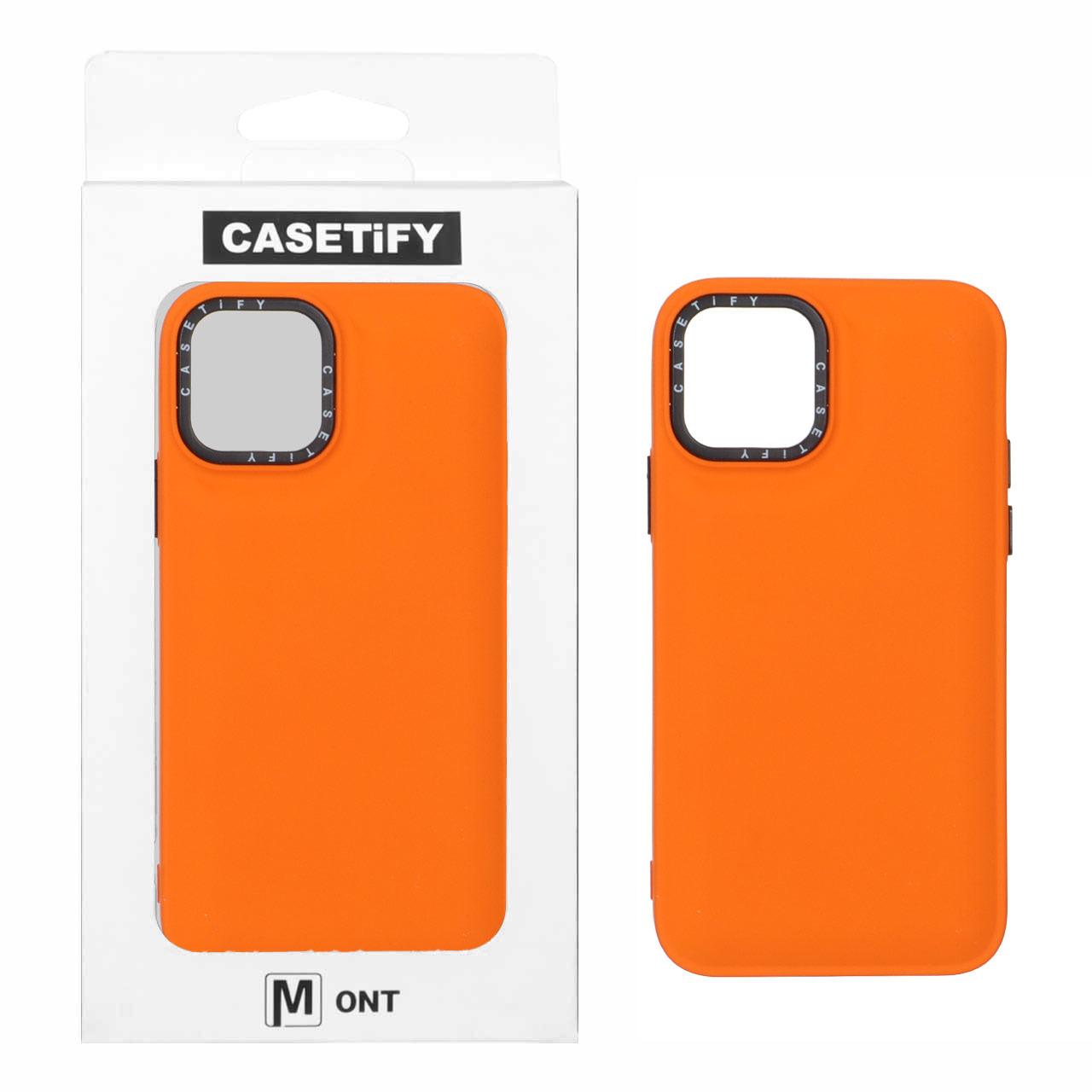 قاب casetify پافر ساده آیفون11Pro نارنجی