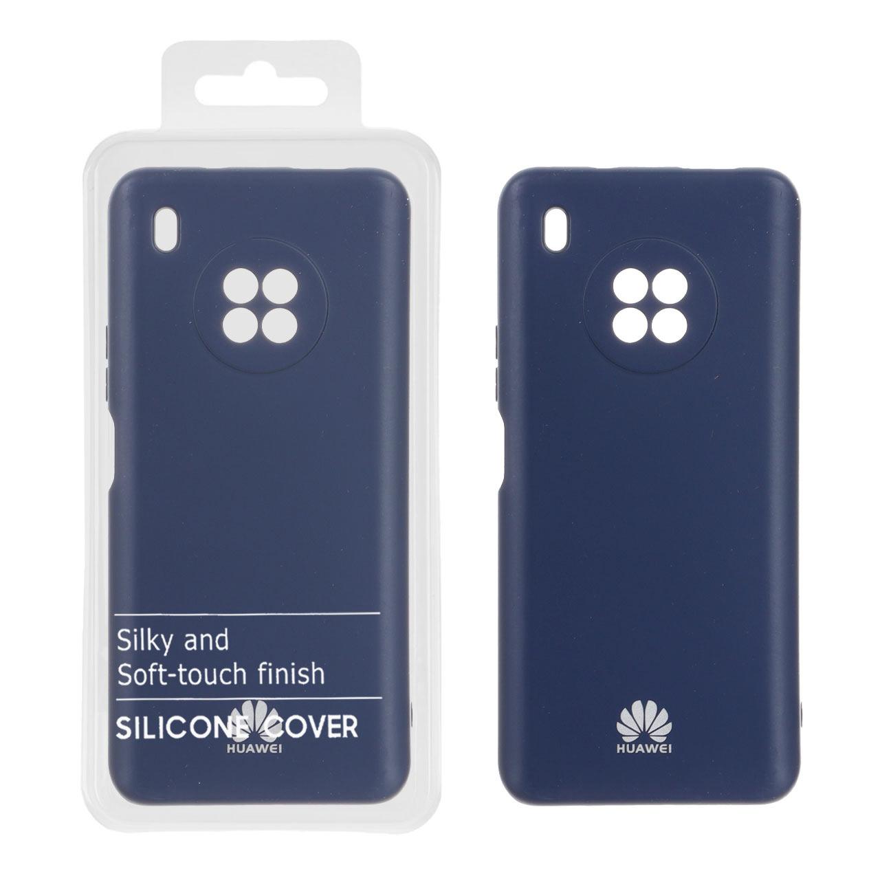 قاب نیو سیلیکون هواوی Y9A سرمه ای