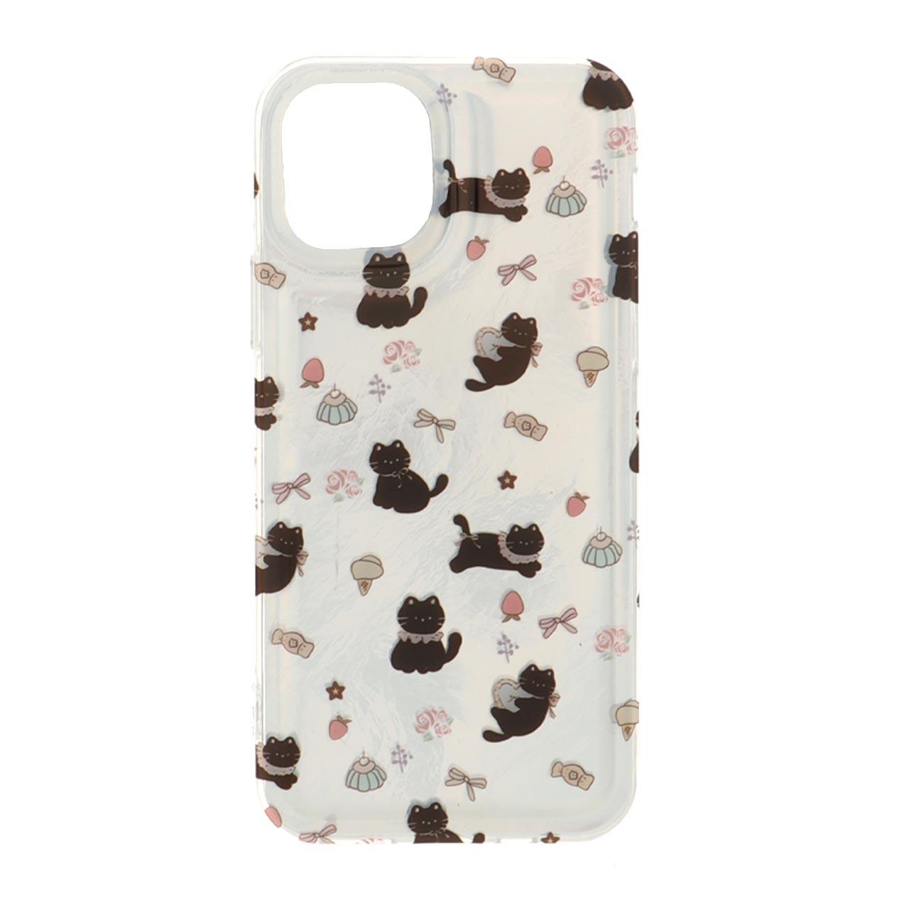 قاب اطلسی دور ژله ای طرح دار آیفون11Pro