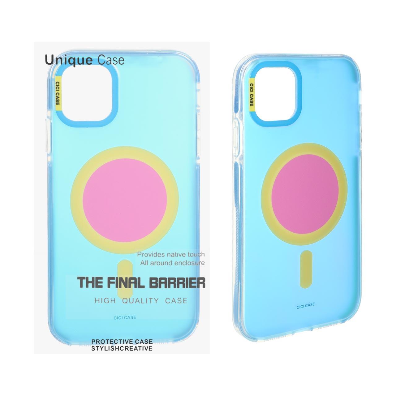 قاب CiCiCase هولوگرامیMagsafe آیفون11 آبی